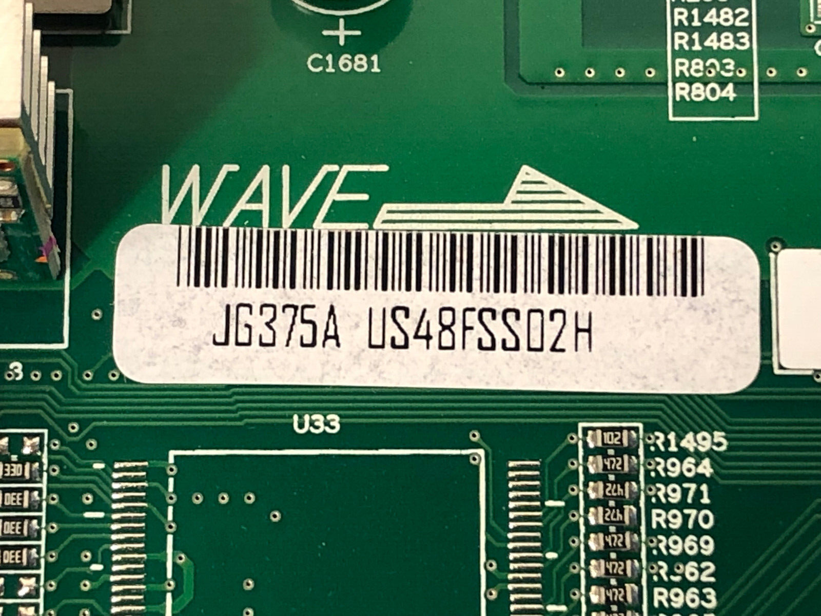 HPE JG375A 10500 TAA Main Processing Unit 10/100/1000Base-T.