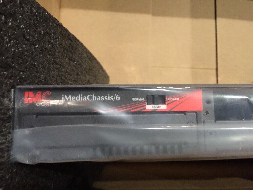 B&B Electronics iMediaChassis/6-2AC 6-SLOT 2x PSU Media Converter Chassis IMCV.