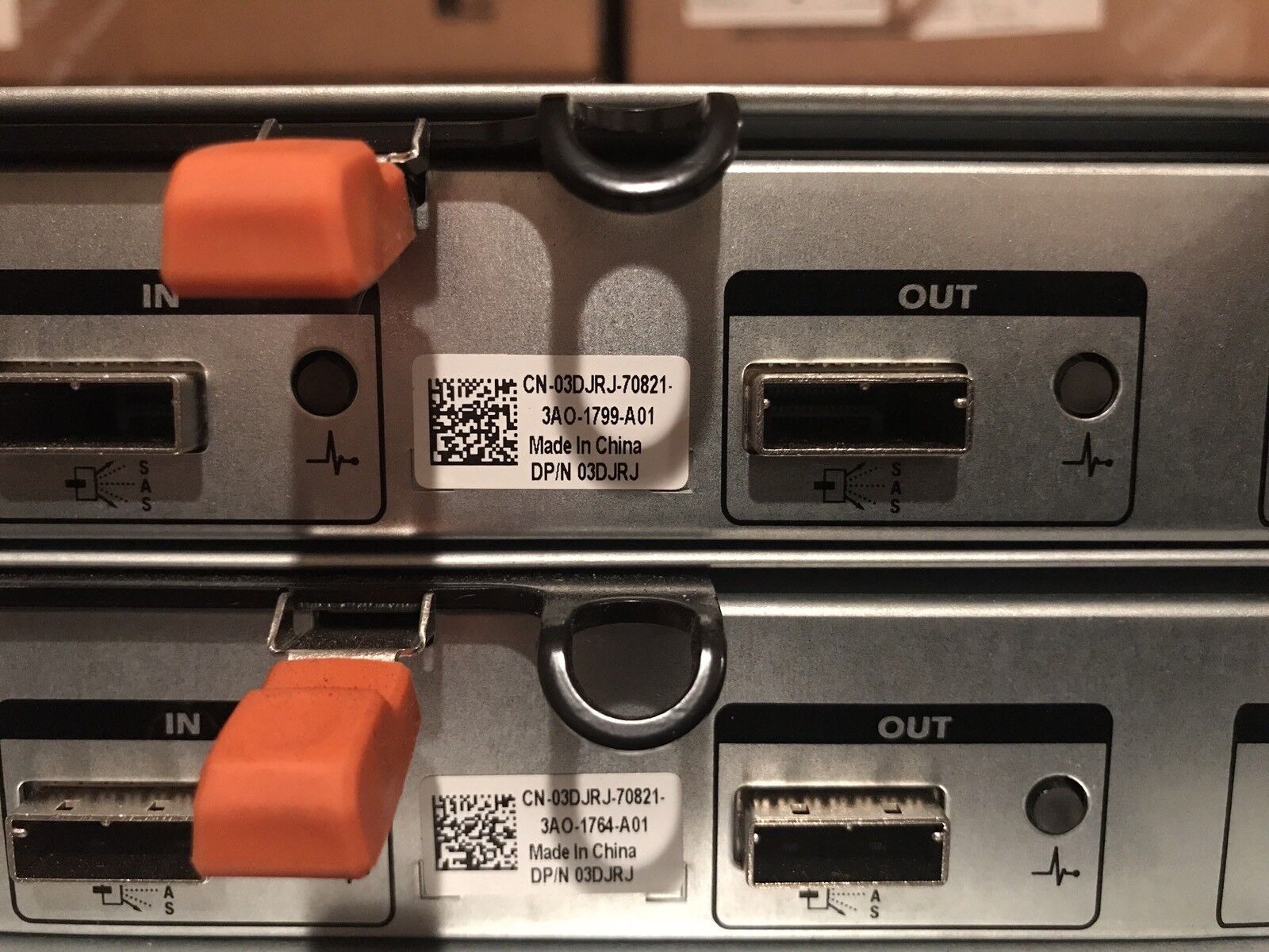 Dell PowerVault MD1220 Storage 2x EMM 3DJRJ 2x PSU 24x 300gb 10k 2.5 SAS.