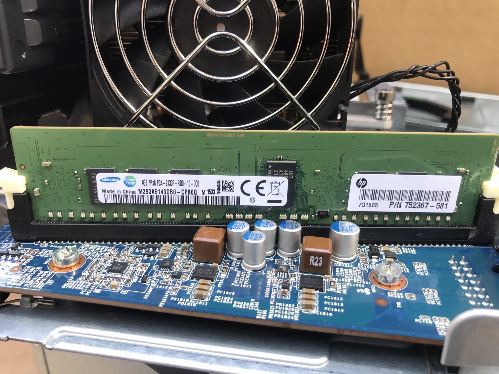 HP Z640 Workstation 1x 1.90GHz Xeon E5-2609V3 8GB DDR4 256GB SSD 1TB W7Pro K620.