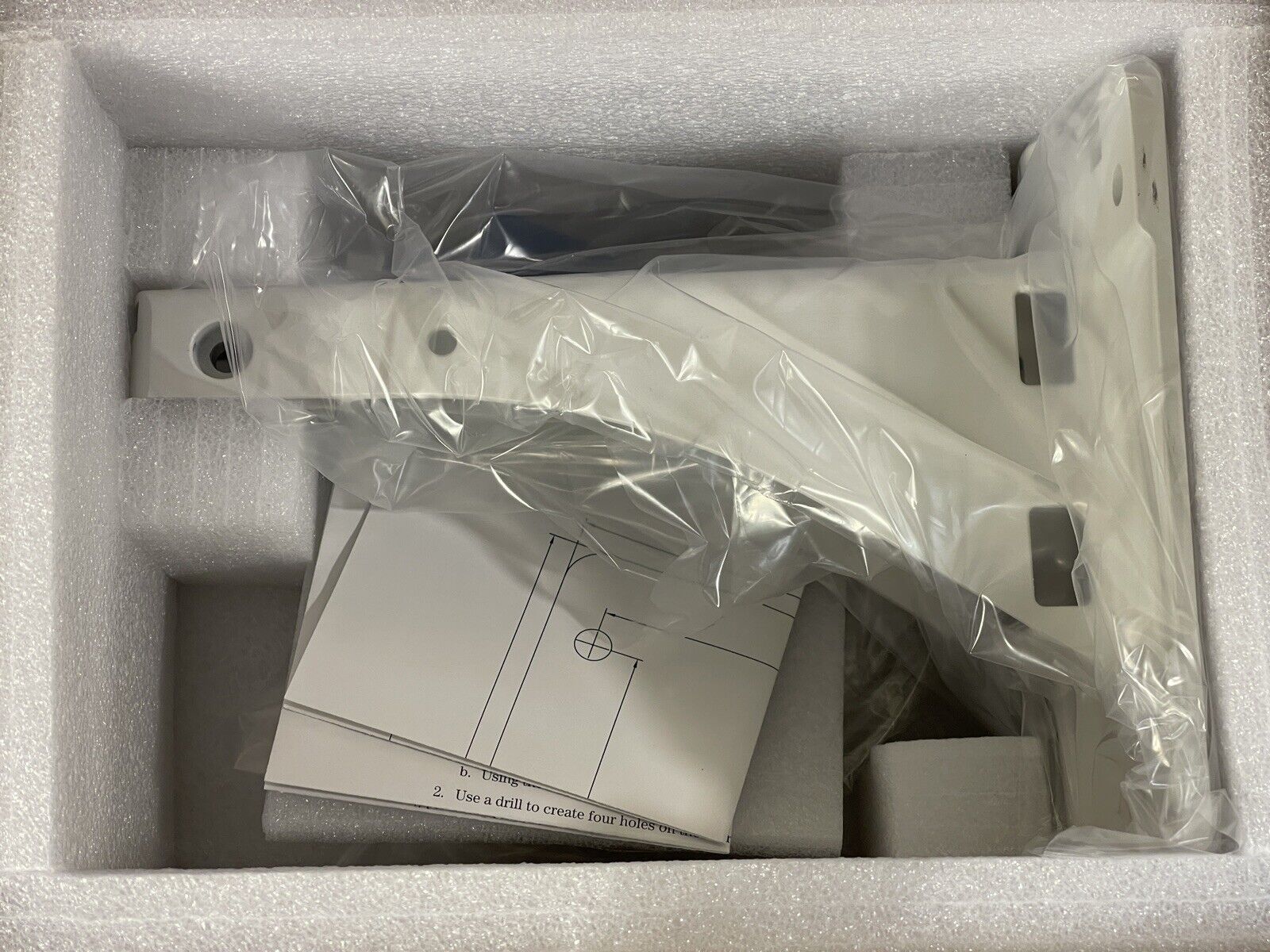 HPE JW053A Aruba AP-270-MNT-V2 Mounting Kit Outdoor Pole/Wall Long Mount.