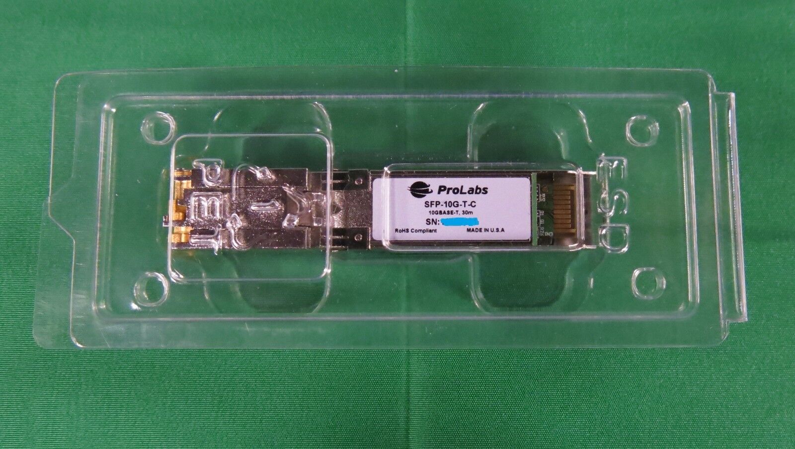 Cisco SFP-10G-T-C ProLabs AddOn 10GBASE-T SFP+ RJ45 30m Transceiver