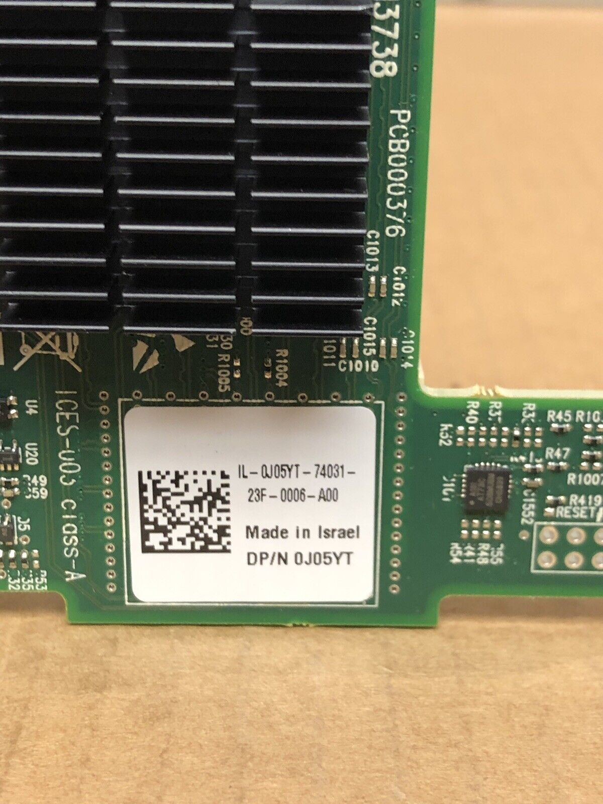 Dell Mellanox ConnectX-3 Dual Port InfiniBand 40Gb/s QDR Mezz CX380A M620 M630