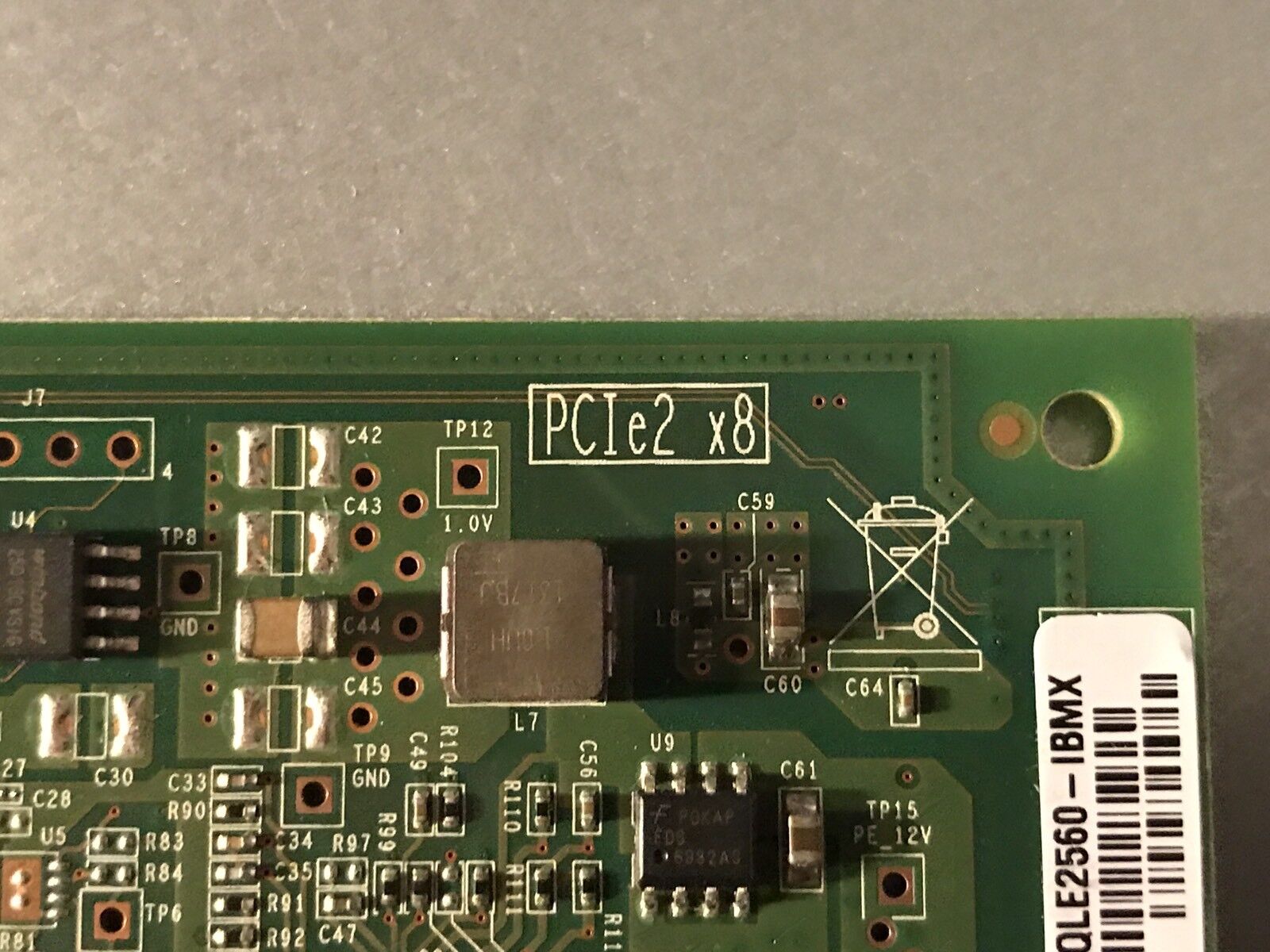 QLE2560-IBM QLogic SanBlade 8Gb FC Single Port PCI-e HBA LP 1x 8Gb Transceiver PX2810403-29.