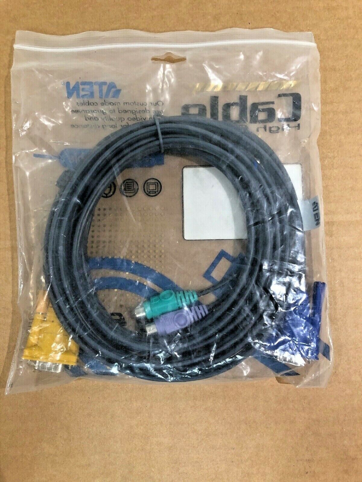 ATEN PS/2 to Master View KVM Cable 3.0m 2L-5203P 0X01-0618-000G.