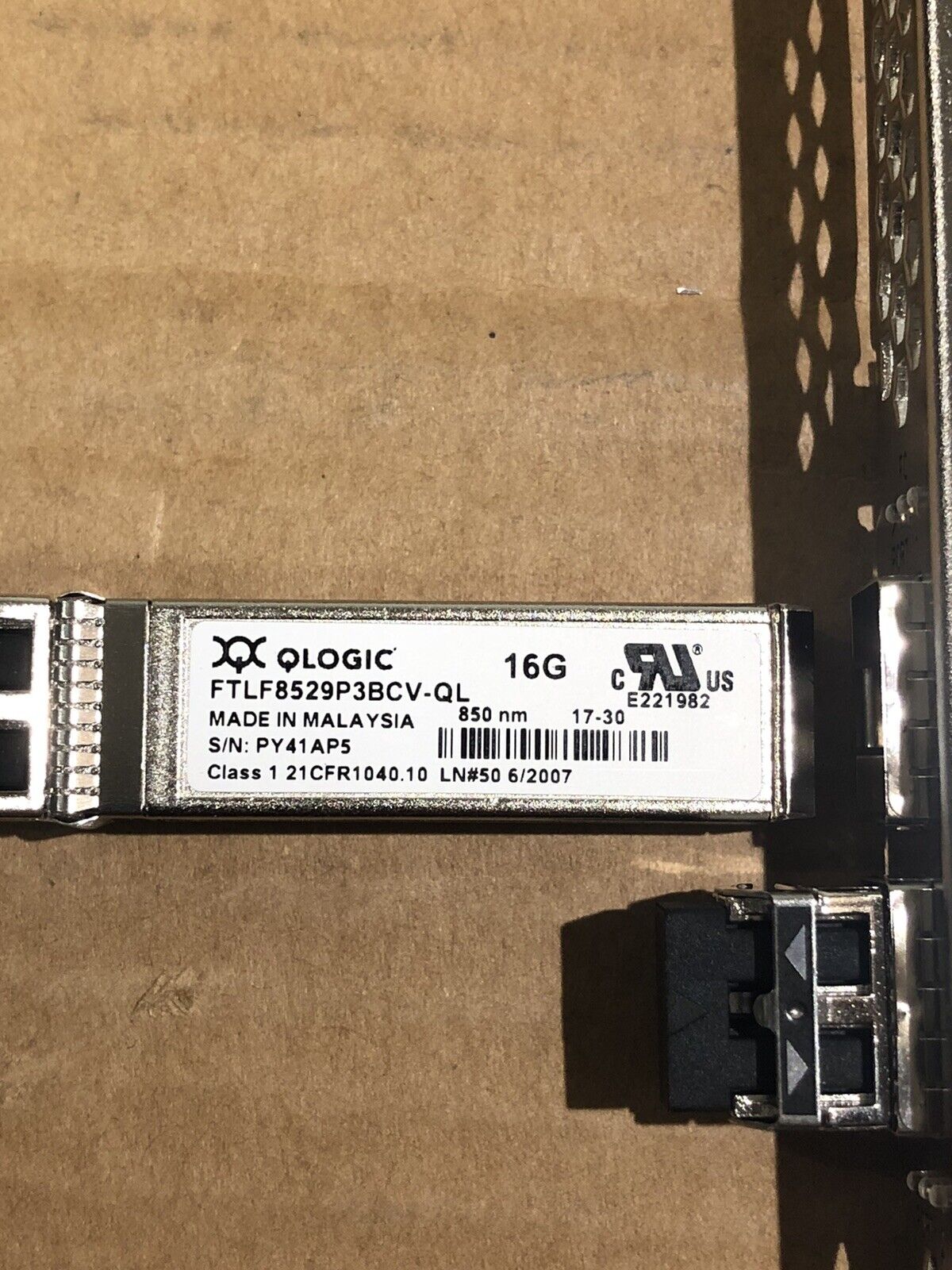 Dell 0CK9H1 QLogic QLE2692 Dual Port Fibre Channel 16Gb PCI-e 3.0 HBA FC FH with SFP+.
