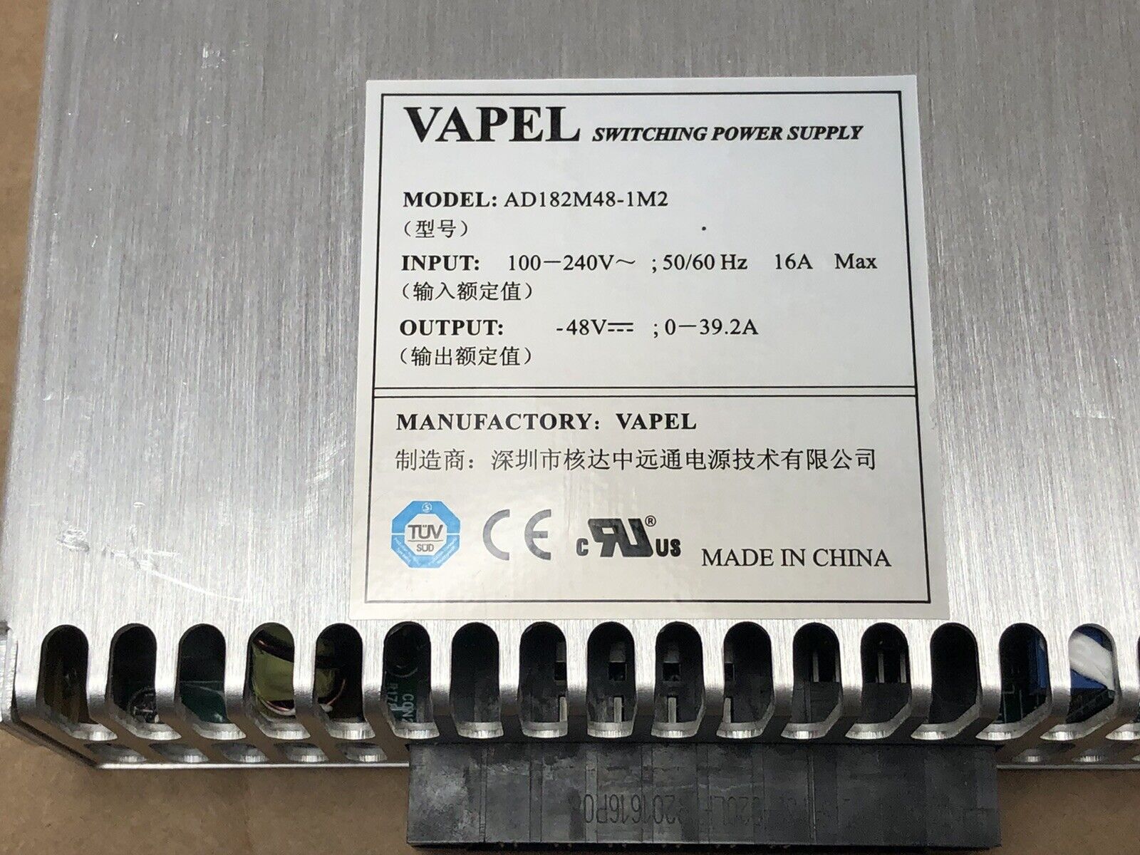 HP JC110B Vapel H3C A9500 Switch A8800 Router Series 1800W AC Power Supply PSU S9500E 1.8kW 48V DC C20.