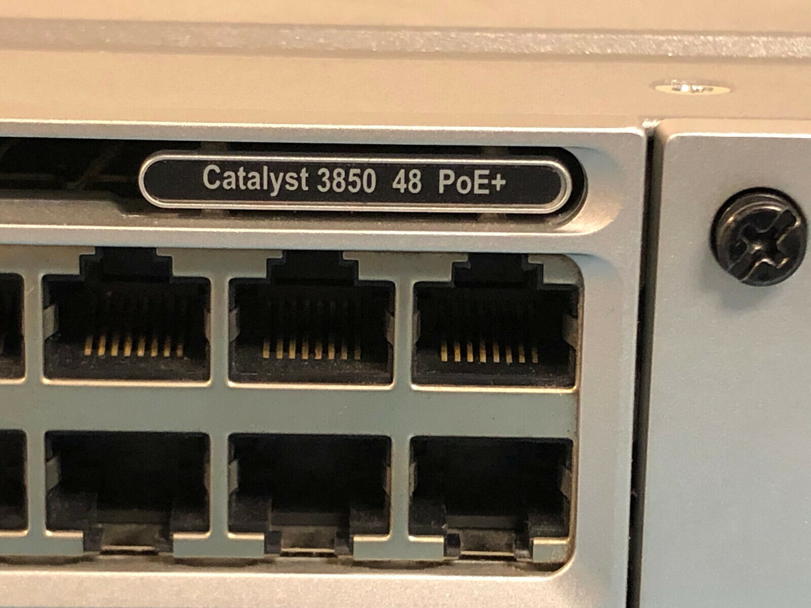 Cisco Catalyst WS-C3850-48F-E 48 Port Gigabit PoE+ Ethernet Switch 1 or 2 PSUs.