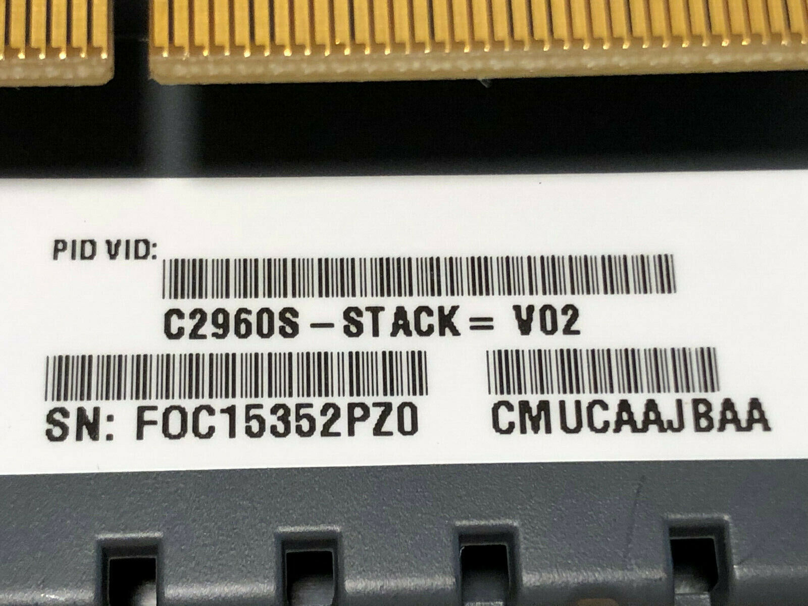 Cisco C2960S-Stack V02 10G FlexStack Stacking Module for Catalyst 2960-S Switch.