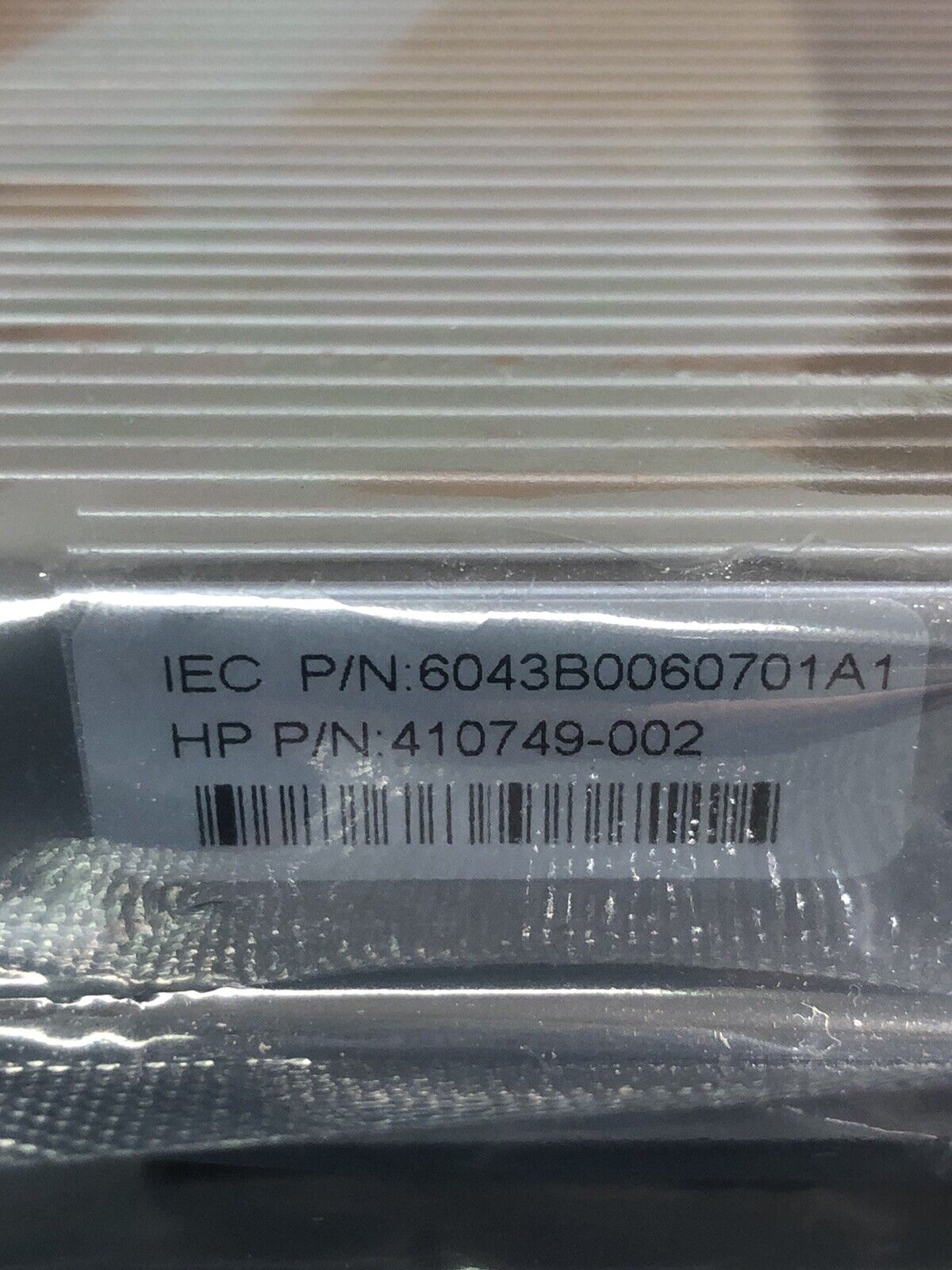 HP 412210-001 Proliant DL360 G5 CPU Processor Heatsink 1U Server 410749-002.