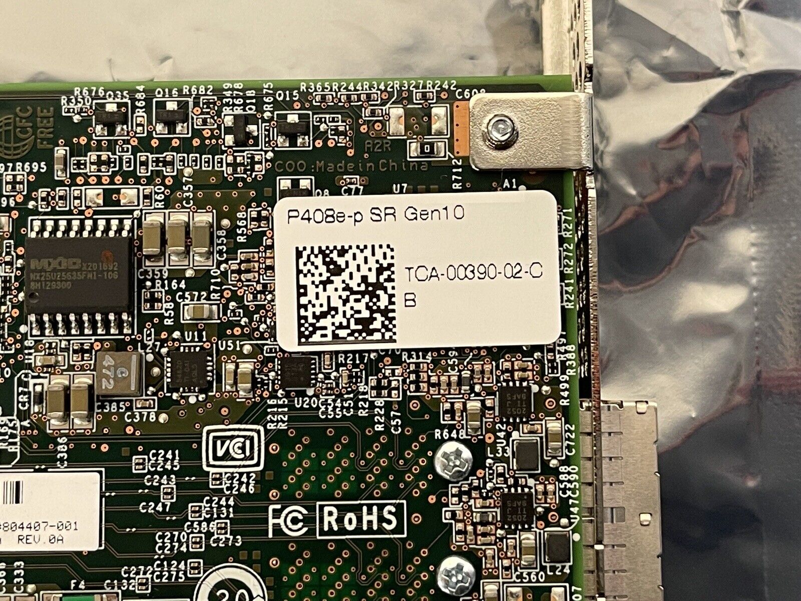 HPE 804405-B21 Smart Array P408e-p SR External 12G/s Controller 4GB Cache PCI-e SATA SAS 836270-001 FBWC 12G 804407-001 877849-001 878645-001 HWHHW-9020 RAID HBA.