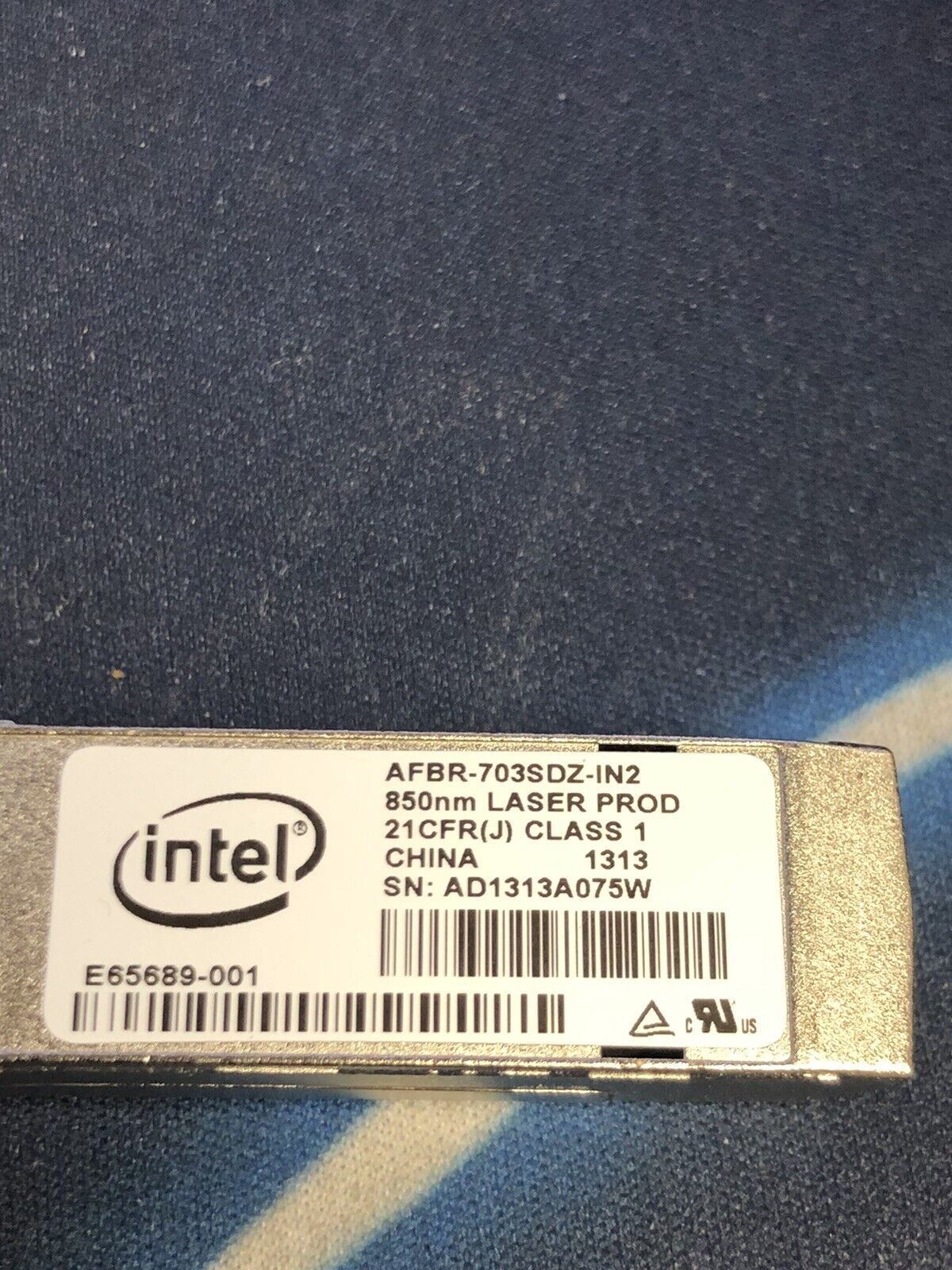 Dell 0Y3KJN 0R8H2F Intel 10Gb SR SFP+ LC-LC Multi-Mode MMF 850nm 300M Transceiver