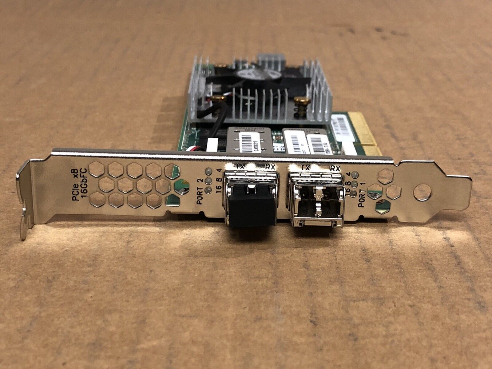 Cisco QLogic Dual Port 16Gbps Fibre Channel PCI-e Adapter UCSC-PCIE-Q2672 FC 16G.