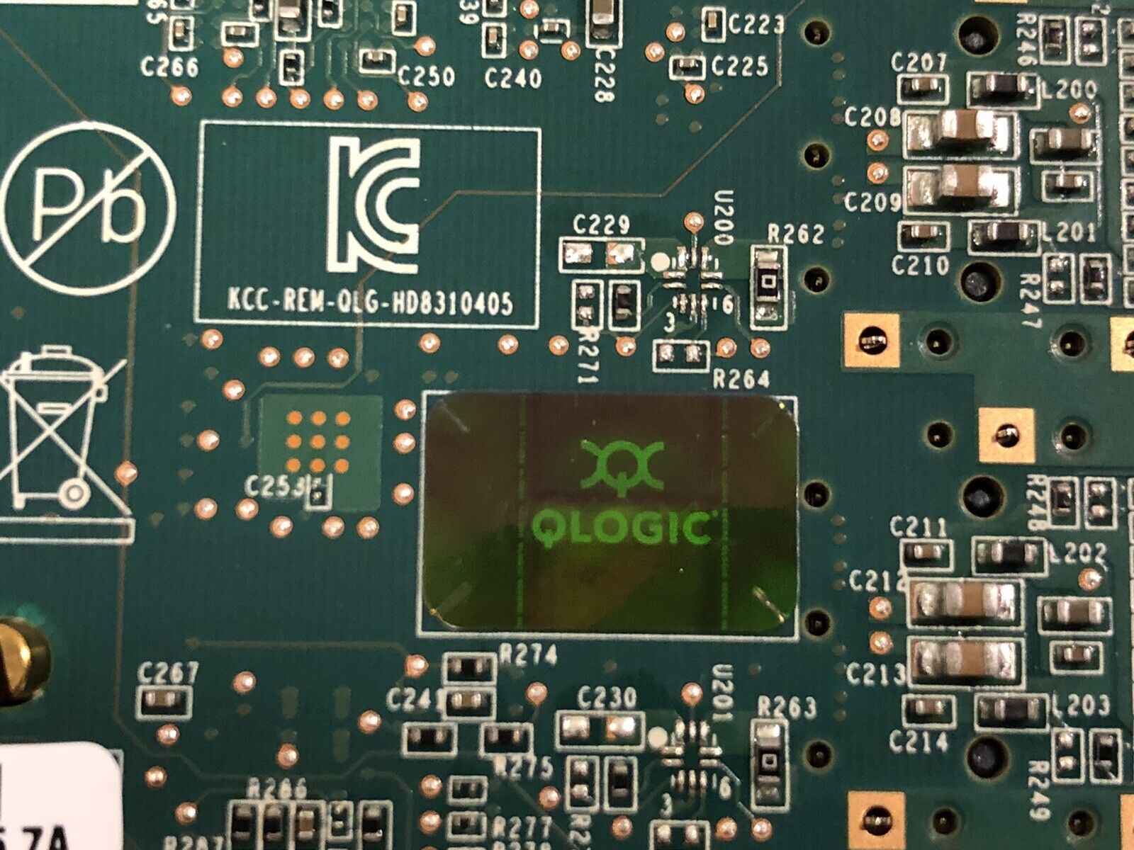 Cisco QLogic Dual Port 16Gbps Fibre Channel PCI-e Adapter UCSC-PCIE-Q2672 FC 16G.