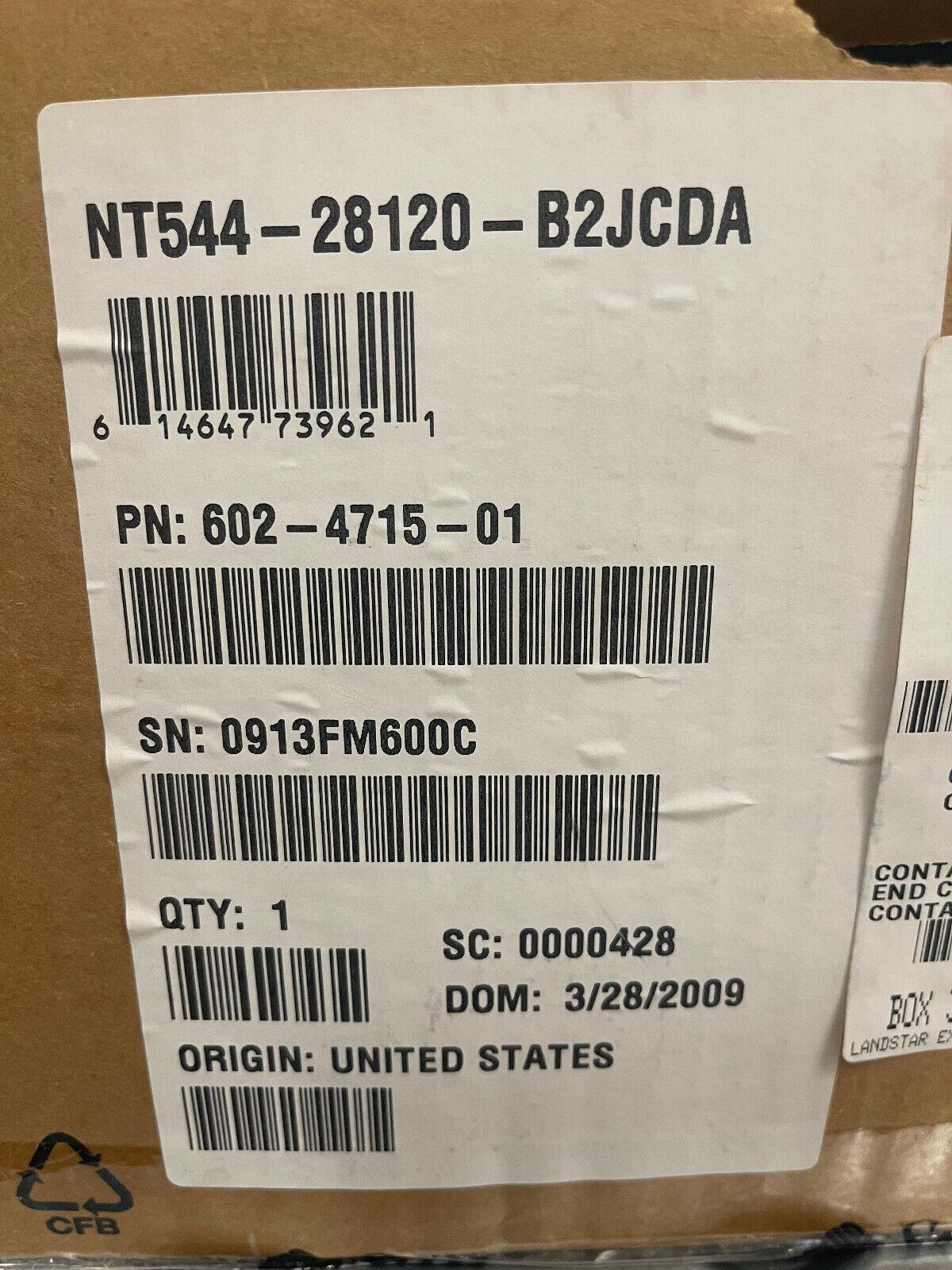 NEW Sun Netra T5440 2x 8 Core 128 Thread UltraSPARC T2 Plus 32GB RAM 12x 146GB NT544-28120-B2JCDA.