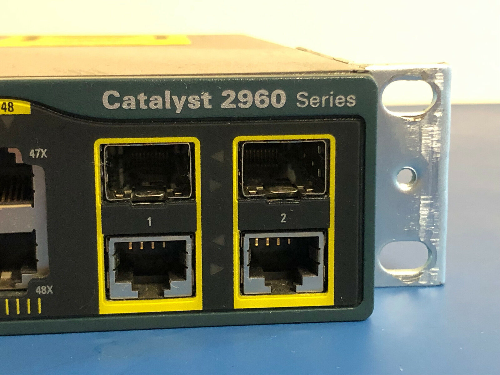 Cisco Catalyst WS-C2960-48TC-L V02 48x Port Ethernet Switch.