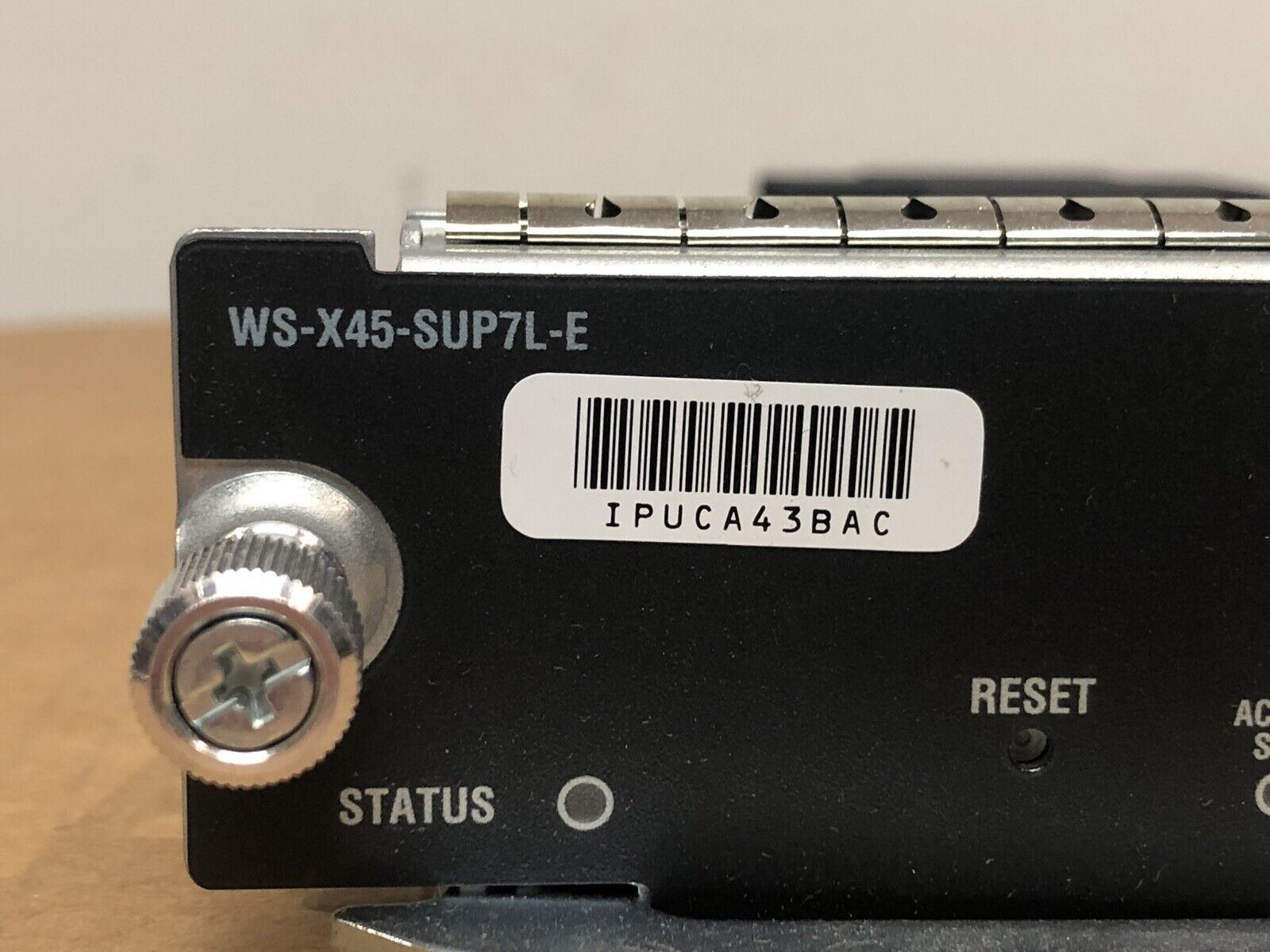 Cisco Catalyst 4500 E Series Supervisor Engine WS-X45-SUP7L-E 4x 10GE Uplinks.