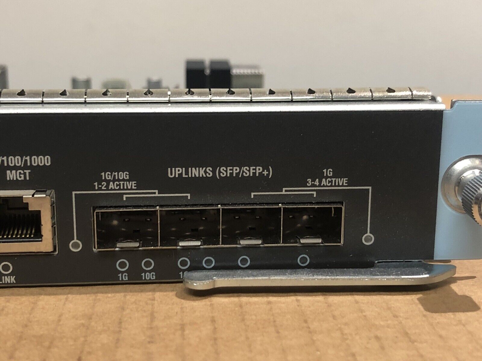 Cisco Catalyst 4500 E Series Supervisor Engine WS-X45-SUP7L-E 4x 10GE Uplinks.