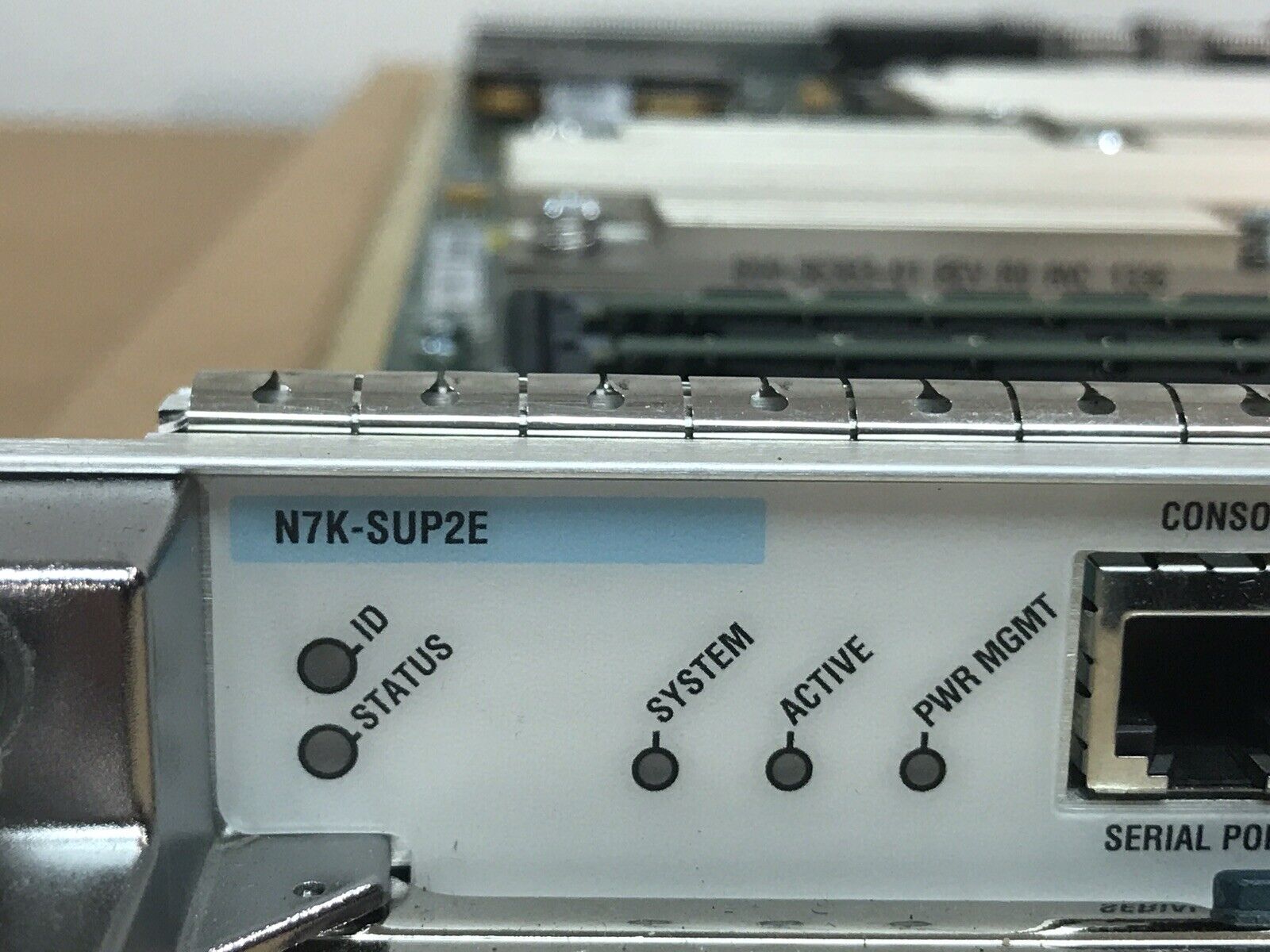 Cisco Nexus N7K-SUP2E Enhanced Supervisor Module 2x Xeon 32Gb RAM.
