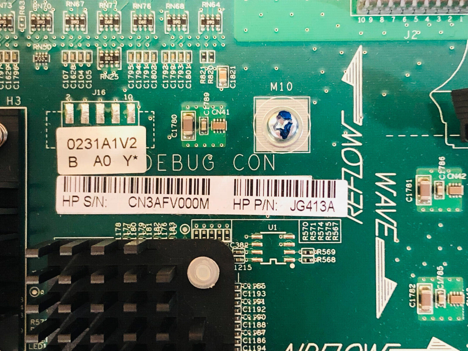 HPE JG413A FlexNetwork MSR4000 Router SPU-100 Service Processing Module Unit.