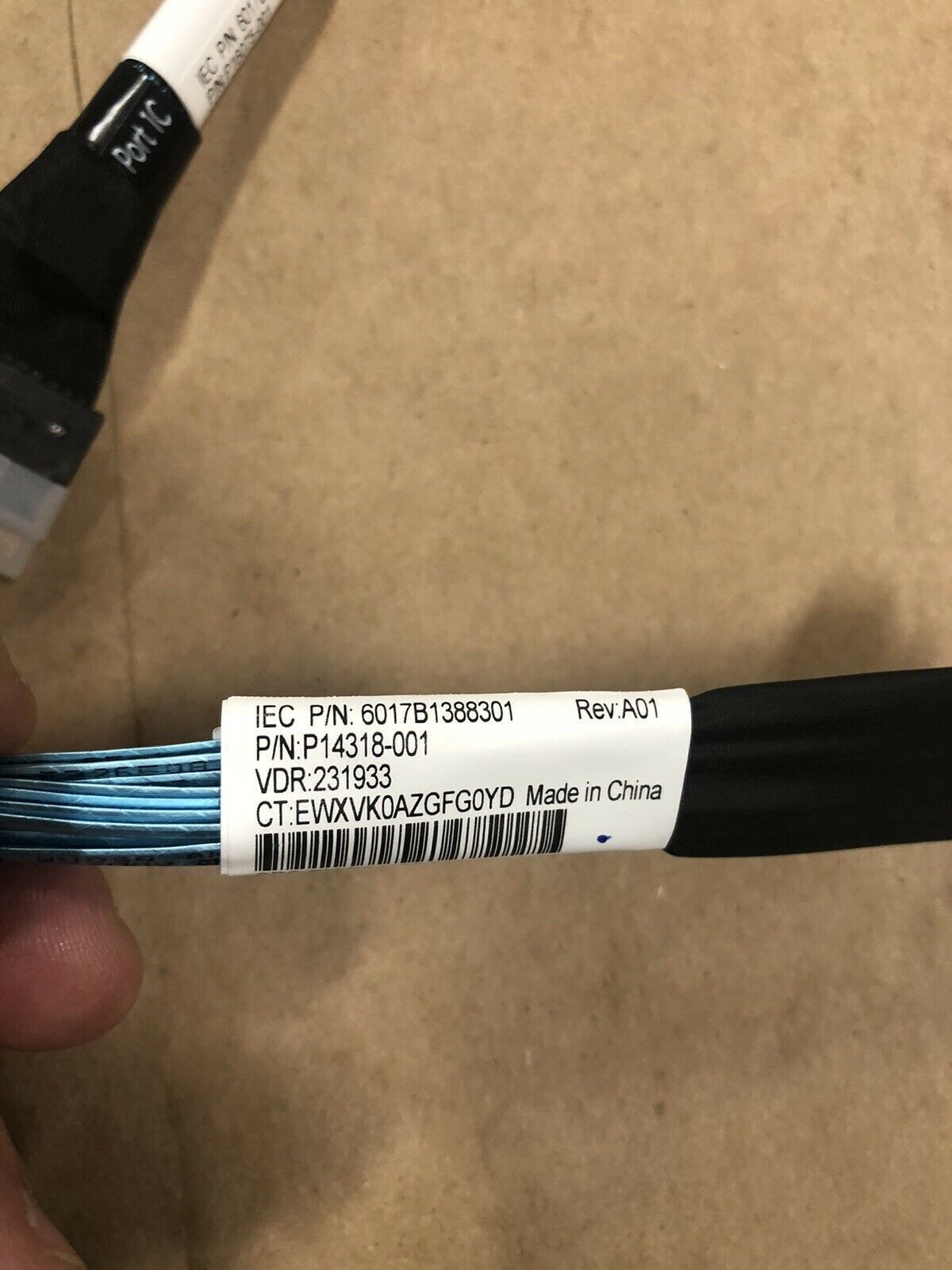 HPE DL325 DL345 DL365 DL385 P14603-B21 P39732-B21 Gen10 Plus and V2 OCP3 Upgrade Cable Expand to x16.