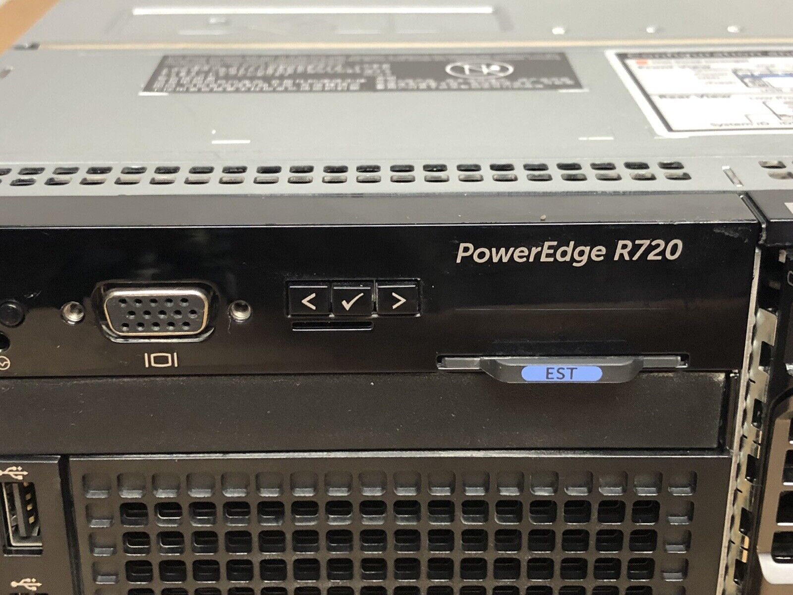 Dell OEMR R720 16 Bay 2x E5-2690V2 3GHz 10C 64GB 2x 960GB SSD 14x 600GB SAS RPS.