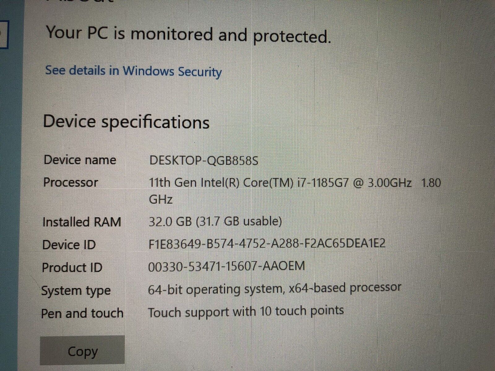 2021 Dell Latitude 7320 13 inch 1920 x 1080 i7-1185G7 512GB SSD 32GB RAM W10 Pro Warranty.