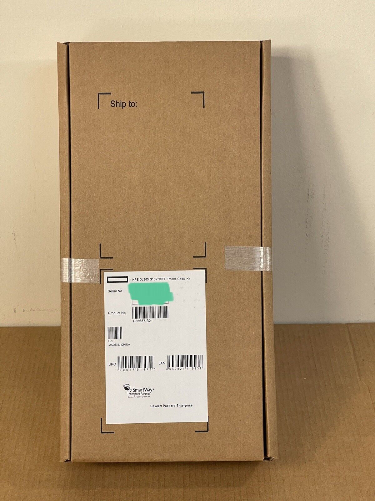 P36657-B21 HPE DL360 DL365 DL36X Gen10+ Plus 2x SFF Tri-Mode Cable Kit TMode U.2 U.3 SATA SAS.