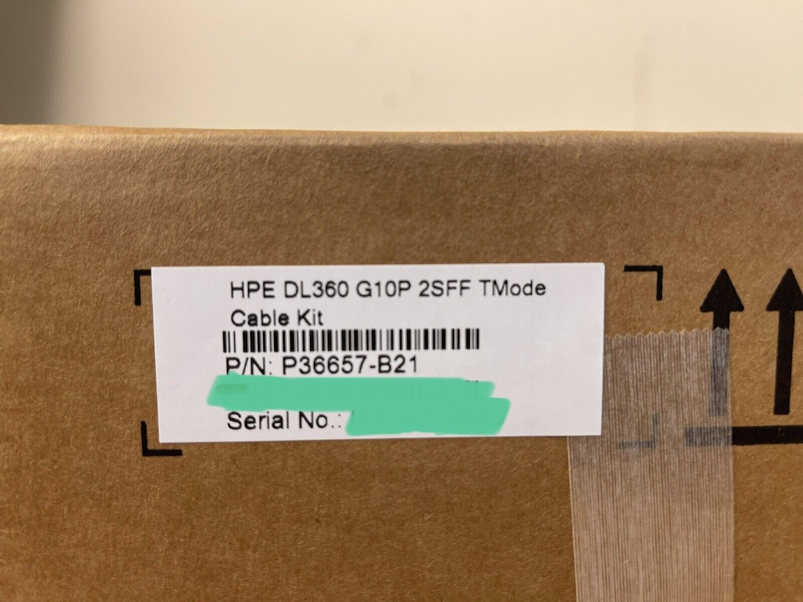 P36657-B21 HPE DL360 DL365 DL36X Gen10+ Plus 2x SFF Tri-Mode Cable Kit TMode U.2 U.3 SATA SAS.