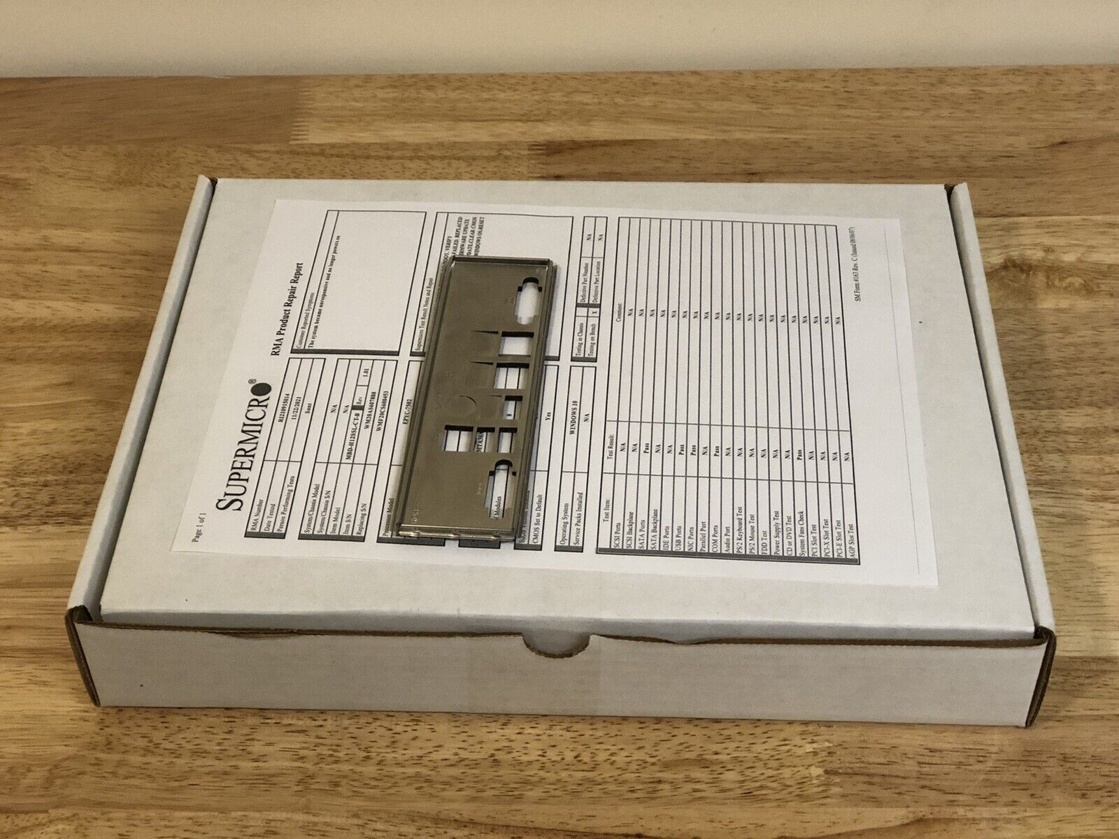 SuperMicro H12SSL-CT-B Motherboard Socket SP3 AMD EPYC 7001/7002/7003 DDR4