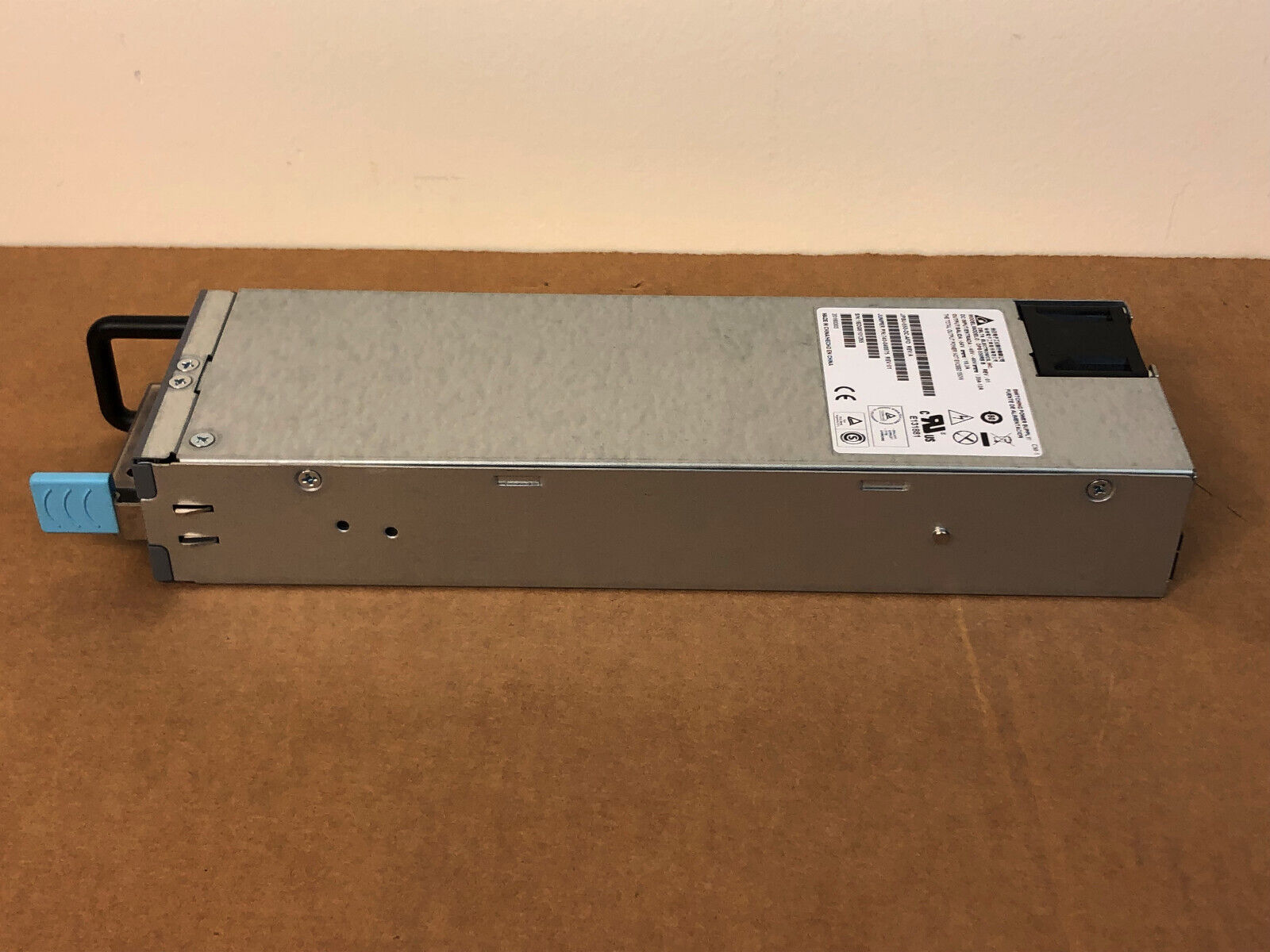 Juniper JPSU-550-DC-AFO EX4300 550W DC Power Supply 740-046875 Front-to-Back.