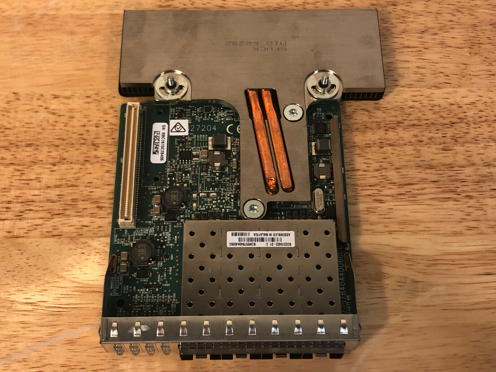 Dell Broadcom 57840S Quad port QP 10G 4x 10GbE Quad Network Card 0XGRFF Rack 4P