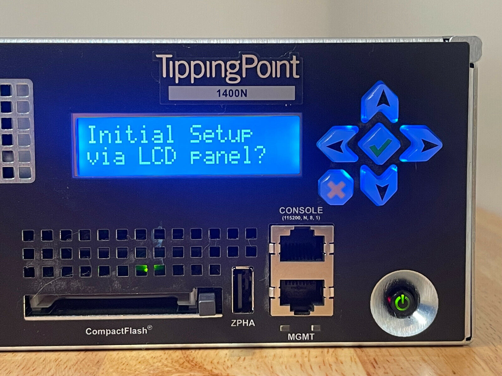 HP JC021A TippingPoint S1400N IPS 2500N-50R1-6006 Intrustion Prevention System 10x RJ45 10x SFP 2x PSU.