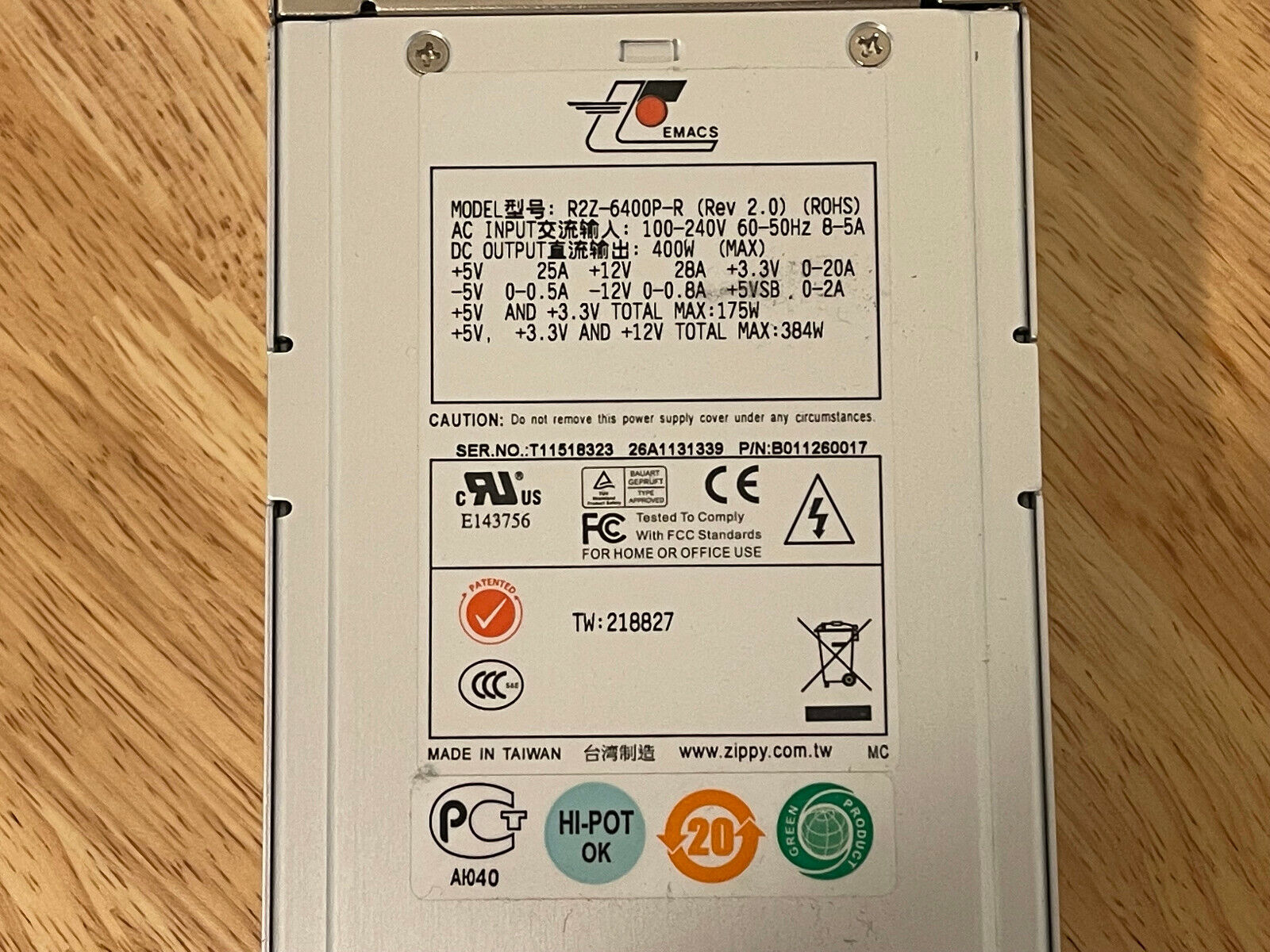 HP JC021A TippingPoint S1400N IPS 2500N-50R1-6006 Intrustion Prevention System 10x RJ45 10x SFP 2x PSU.