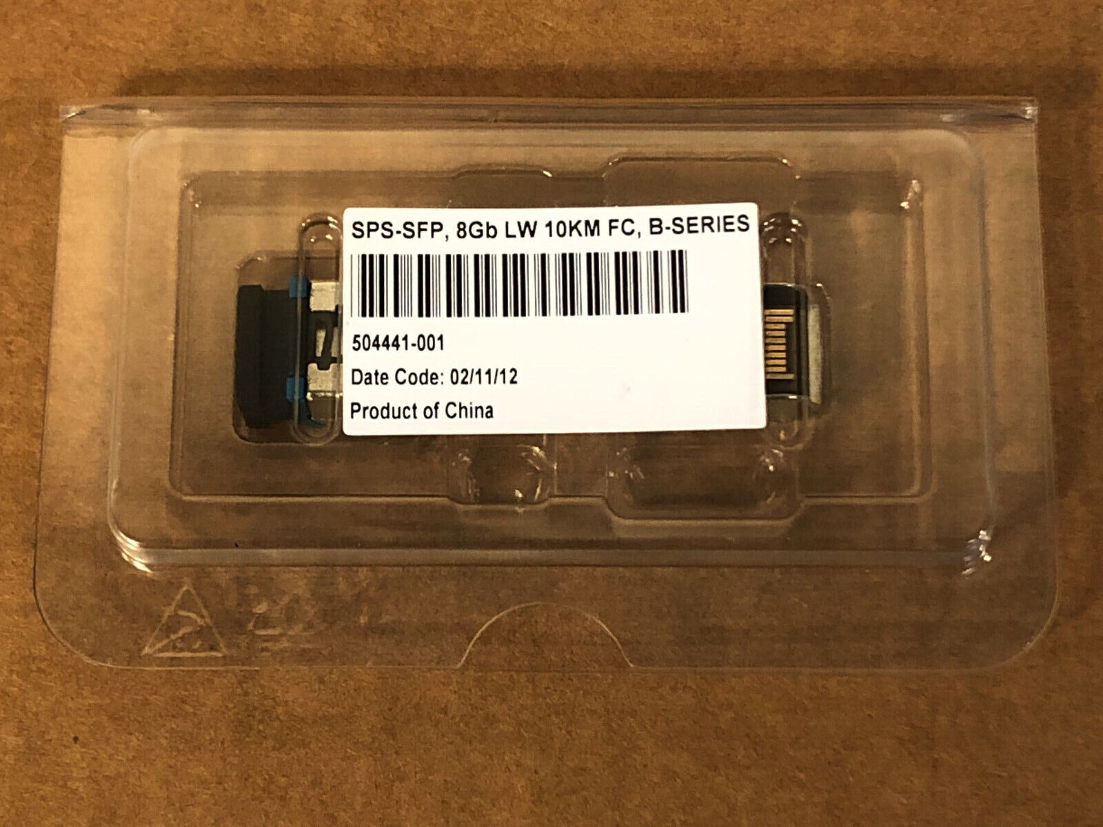 HP 8G LW B-series 10km FC SPS-SFP+ Transceiver AJ717A.