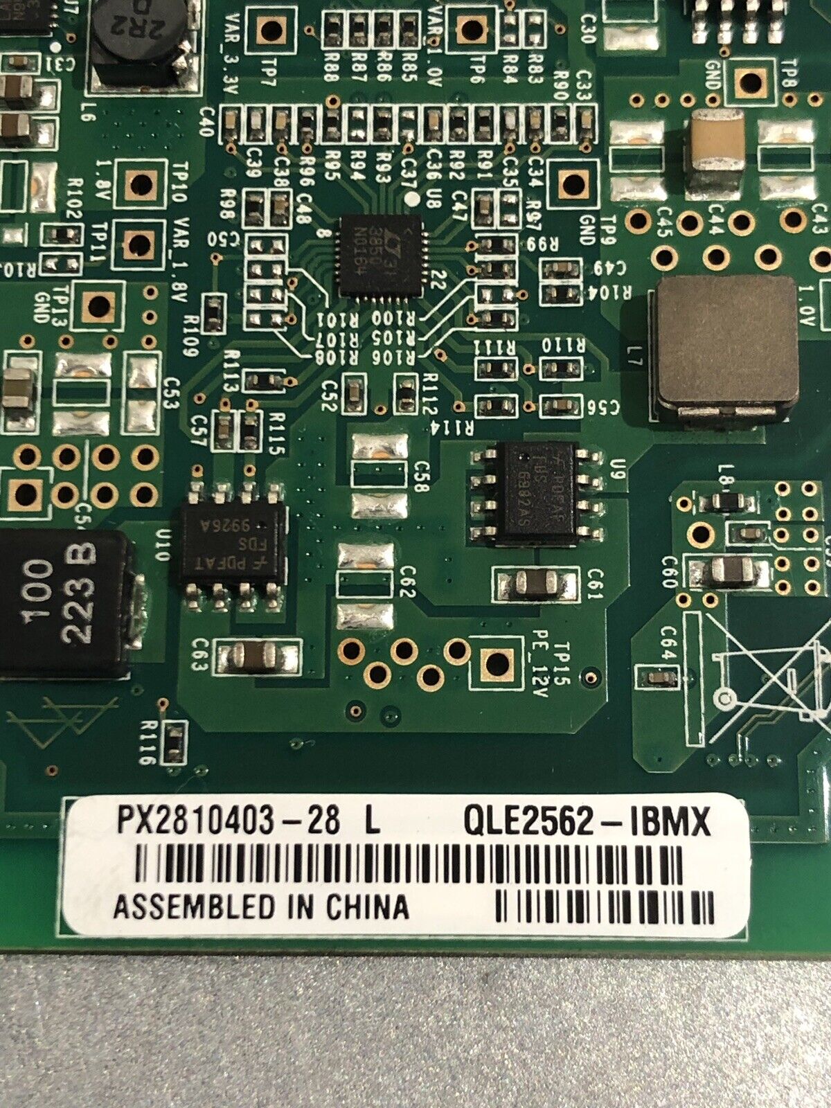IBM 8Gb 42D0512 FC Dual Port HBA QLE2562 Low profile bracket LP 2x SFP 8G Transceivers.