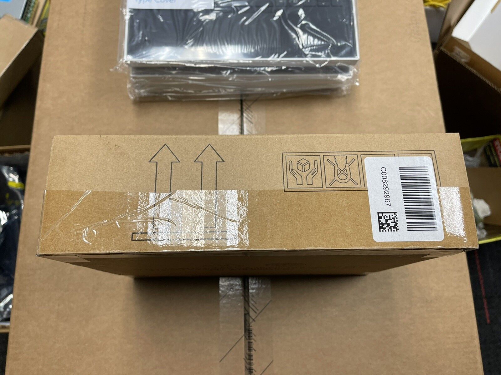 Lot of 5 Microsoft Surface Pro 4 5 6 7 7+ Type Cover Keyboard Black FMN-00001