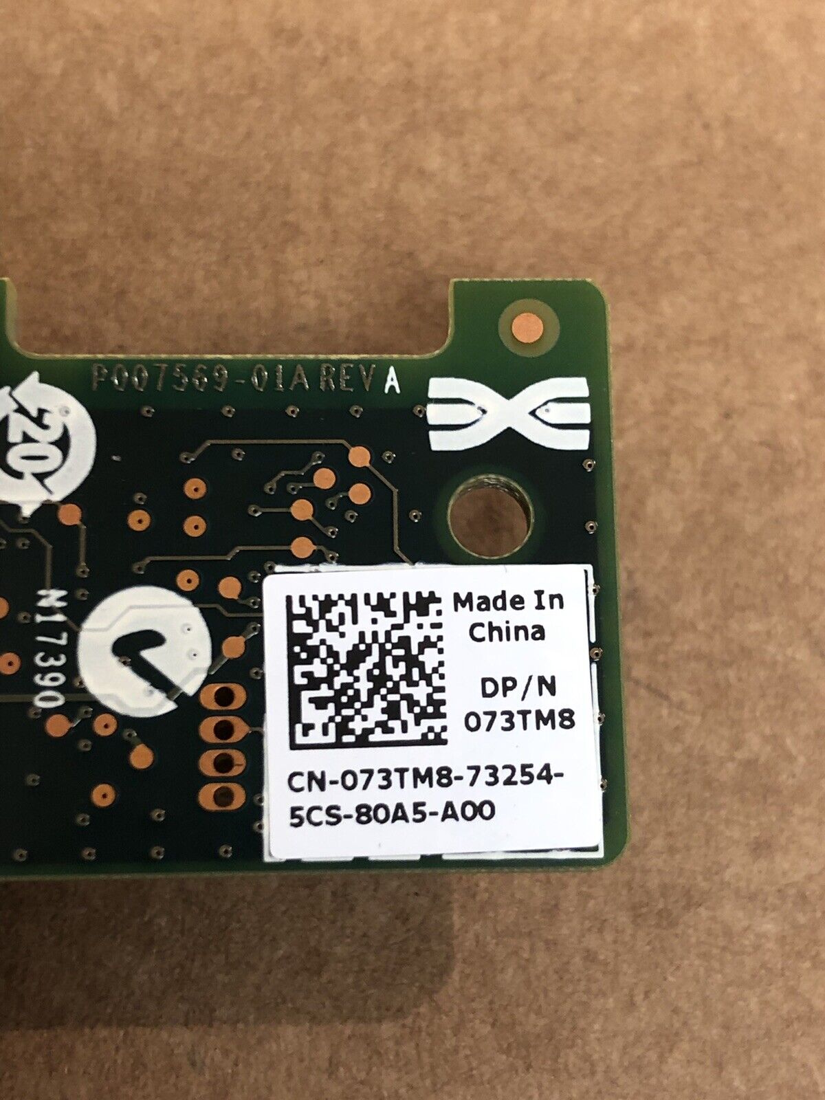 Dell Blade LPM16002B-D Dual Port FC 16Gb/s Gen 5 Mezz M620 M630 M710 M710HD.