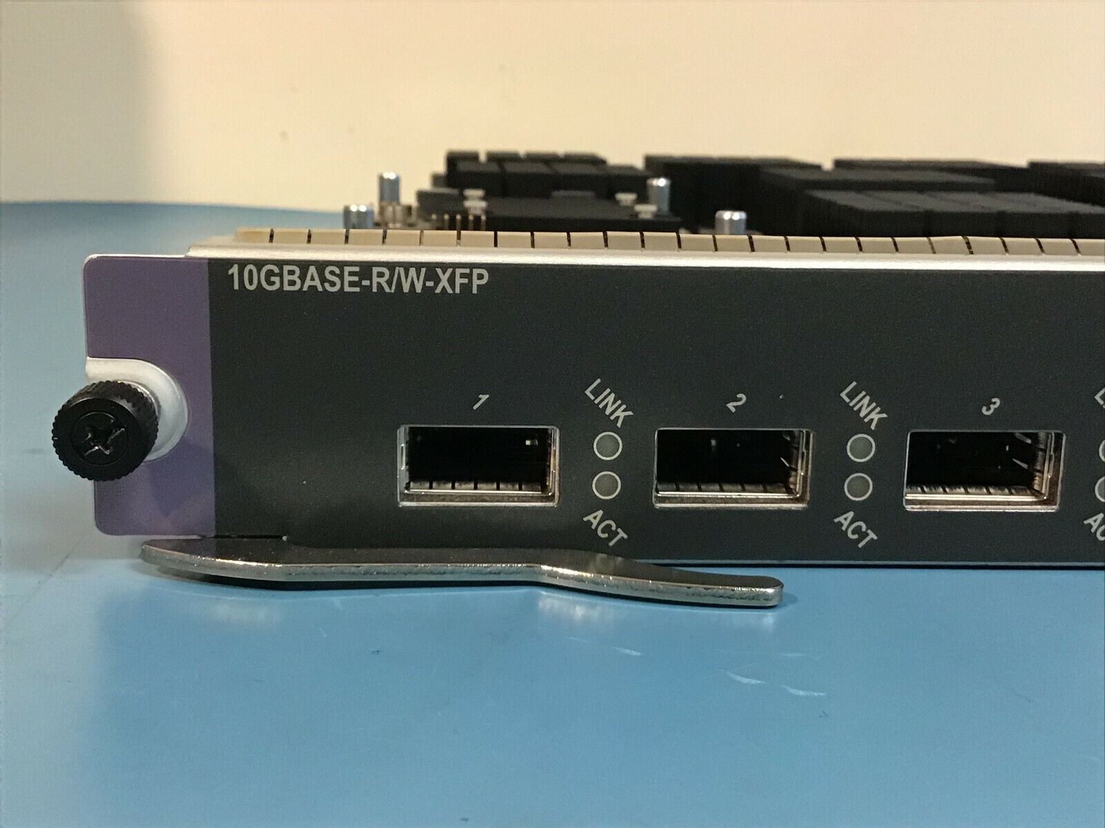 HP HPE JC068A 12500 8-port 10GbE XFP LEC Module LST1XP8LEC 10GBASE-R/W-XFP.