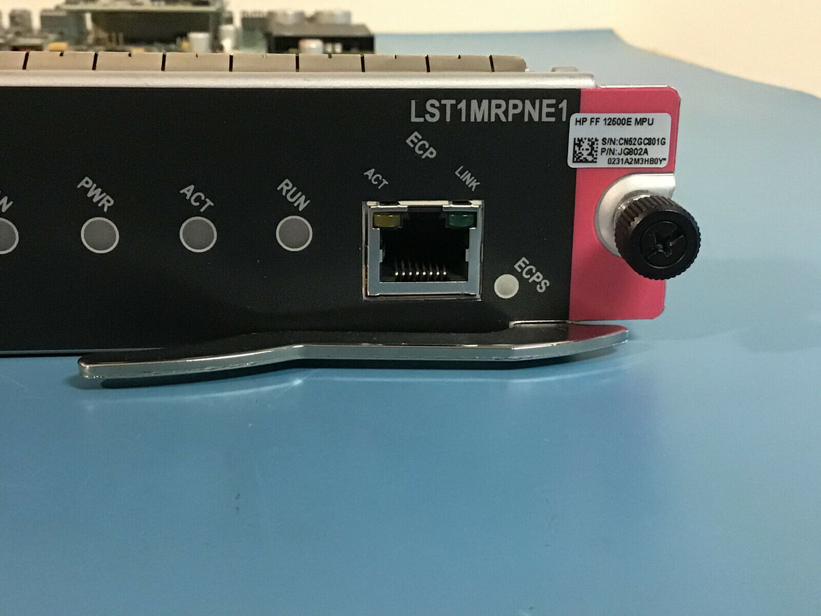 HP HPE Flex Fabric 12500E Enhanced Main Processing Unit JG802A LST1MRPNE MPU FF?