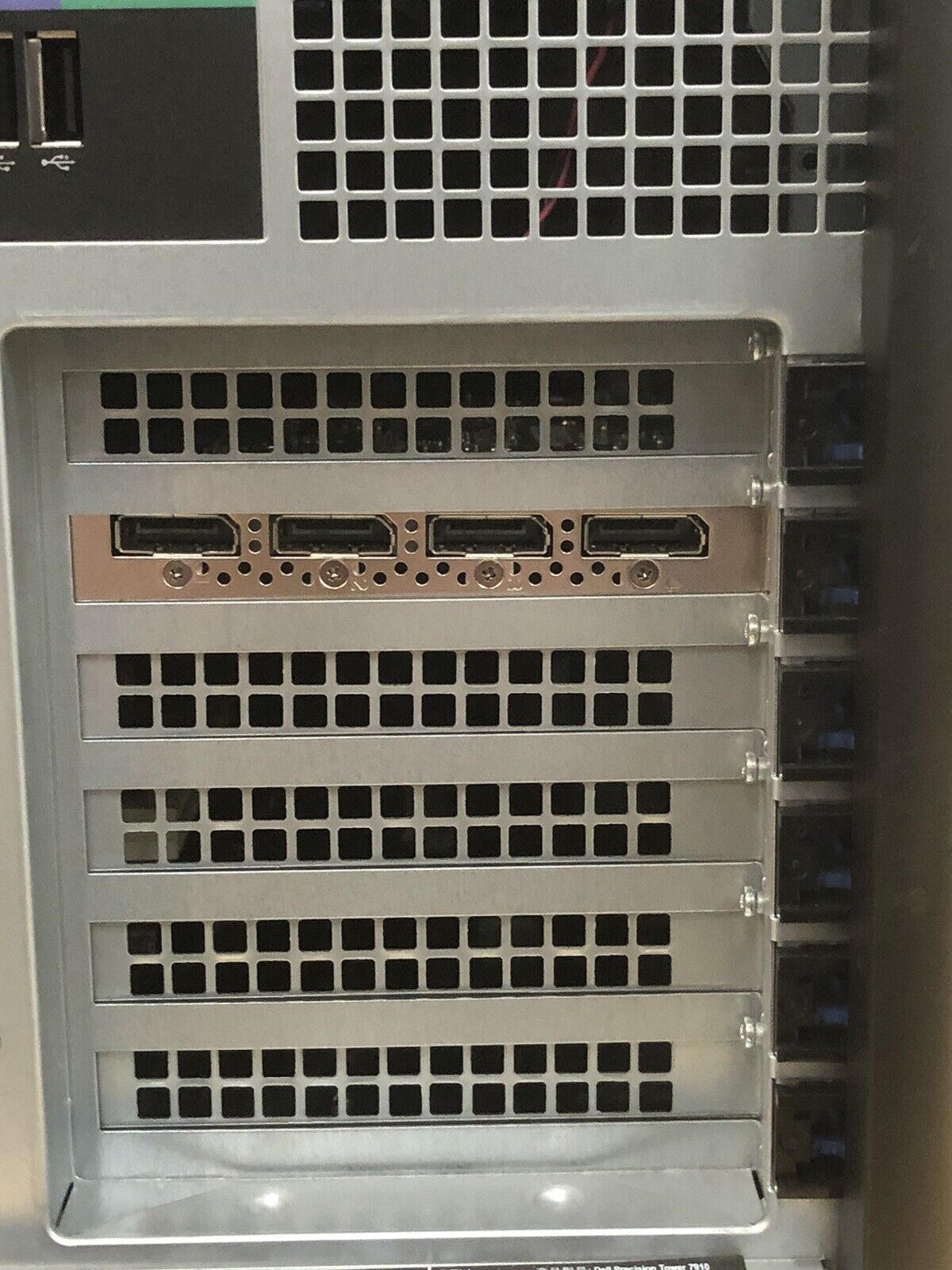 Dell T7910 Xeon E5-2623V4 2.6GHz 64GB 2x 512GB SSD M2000 4GB vRAM Win10 64 1300W.