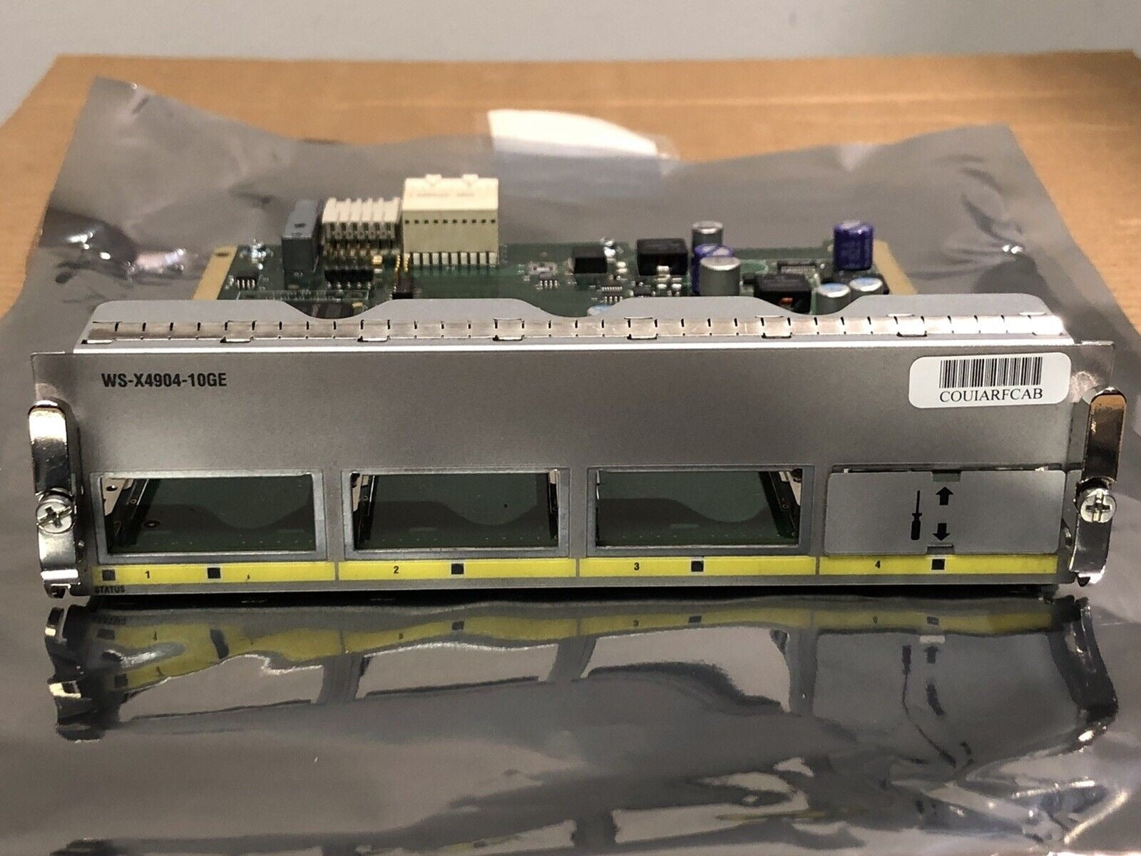 Cisco WS-X4904-10GE 4 Port X2 10GbE Switch Module for Cisco WS-C4900M chassis