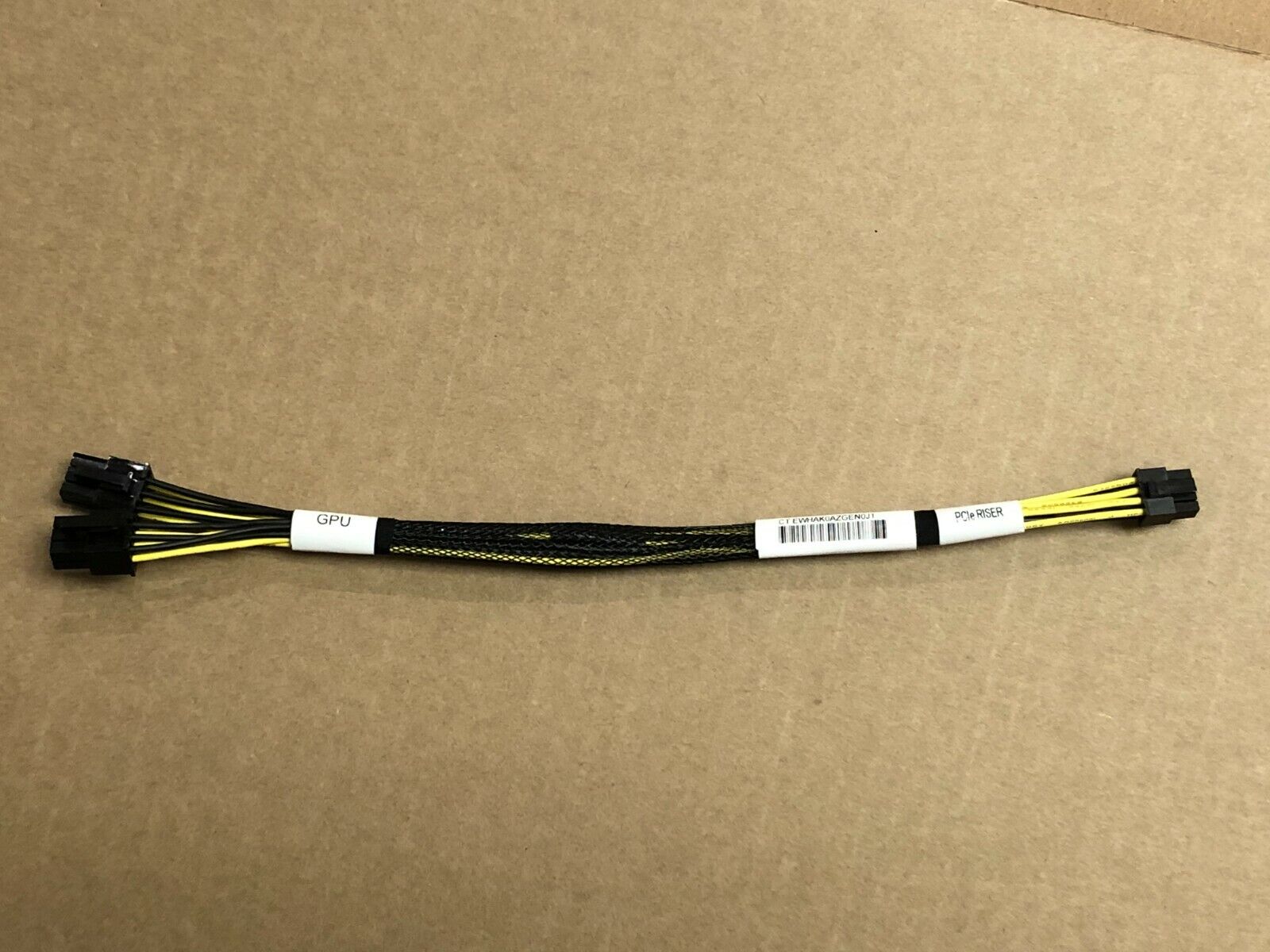 Choose your type HPE GPU Power Cable 6-Pin 8-Pin EPS PCI-e Y-cable Riser to GPU.