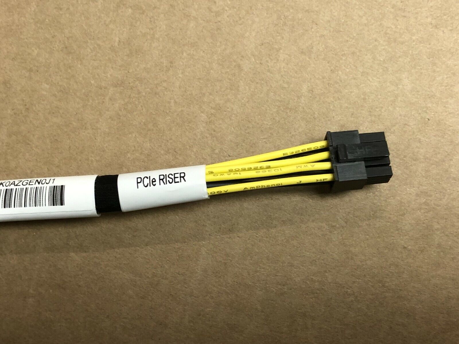 Choose your type HPE GPU Power Cable 6-Pin 8-Pin EPS PCI-e Y-cable Riser to GPU.