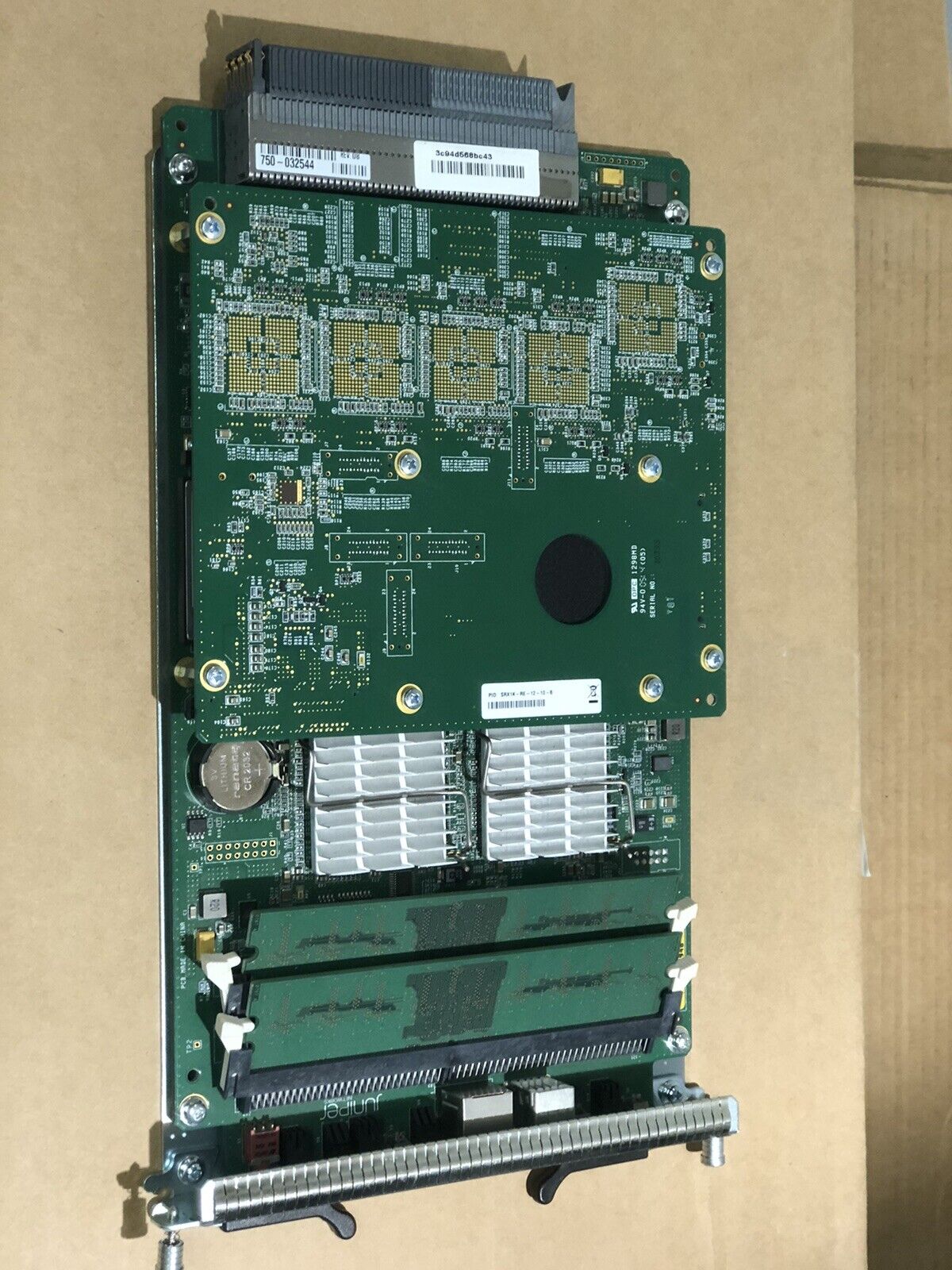 Juniper SRX1400 Routing Engine SRX1K-RE-12-10 2GB RAM 1GB CF 16GB SSD Processor.