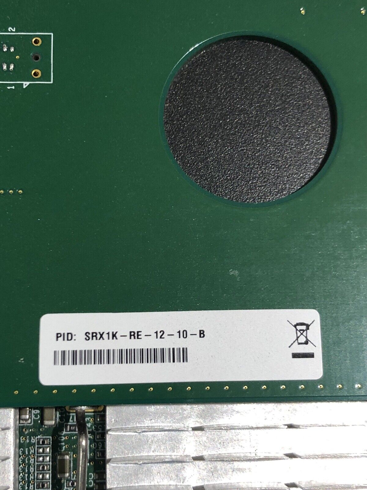 Juniper SRX1400 Routing Engine SRX1K-RE-12-10 2GB RAM 1GB CF 16GB SSD Processor.