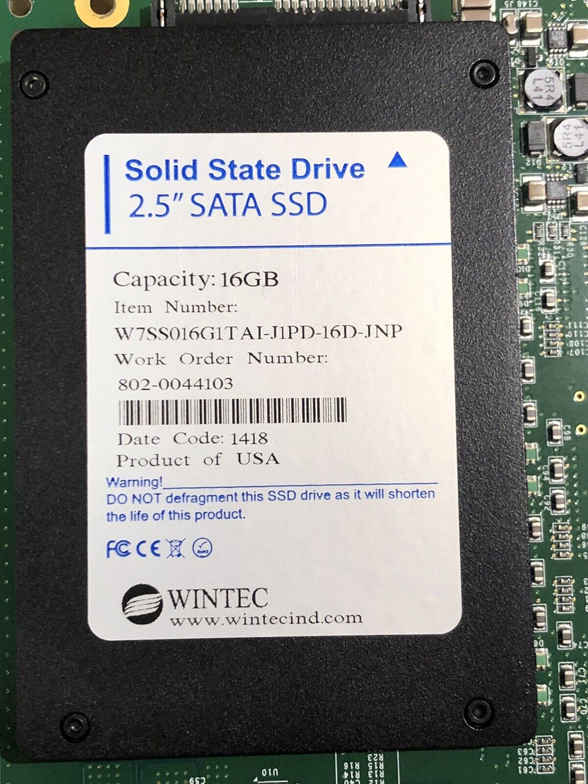 Juniper SRX1400 Routing Engine SRX1K-RE-12-10 2GB RAM 1GB CF 16GB SSD Processor.