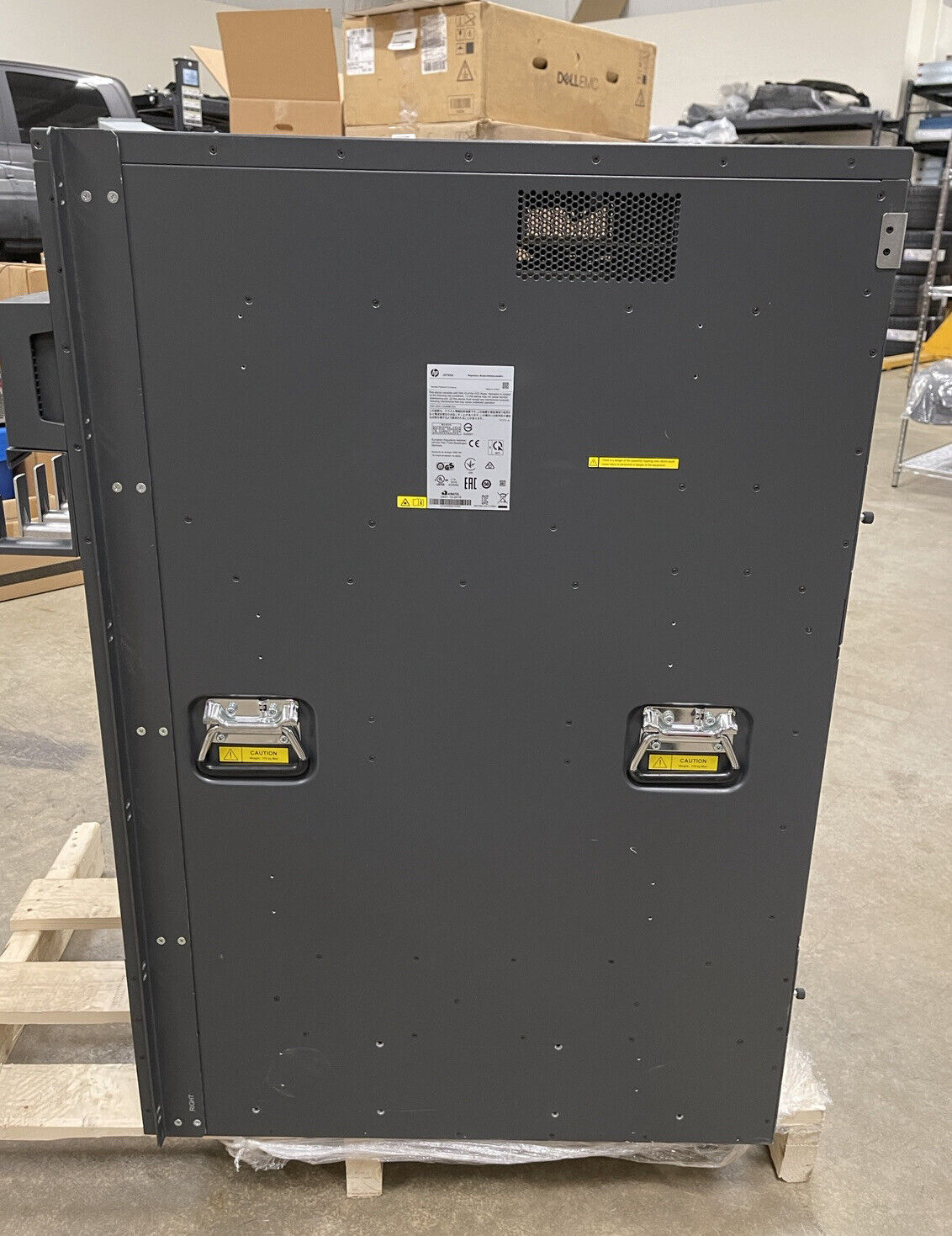 HP FlexFabric 12508E Switch Chassis LG782A 8x AC 2KW PSU 2x Fan Module