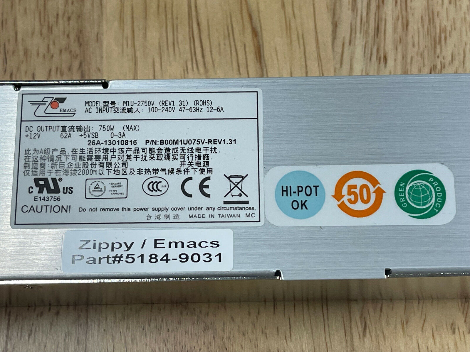 HPE JC770A TippingPoint S5200NX Next Generation Intrusion Prevention System 8x SFP+ 10G.