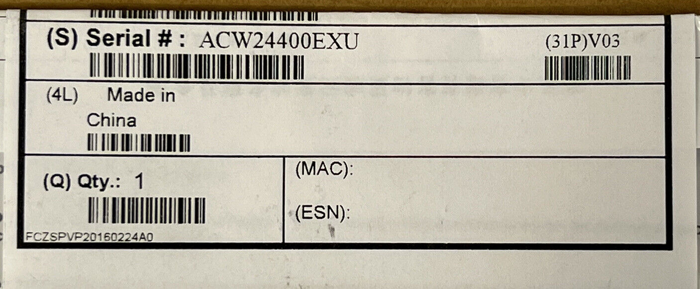 Cisco SFP-10G-SR SFP+ Transceiver Module LC-LC 10-2415-03 10GE V03 MM.